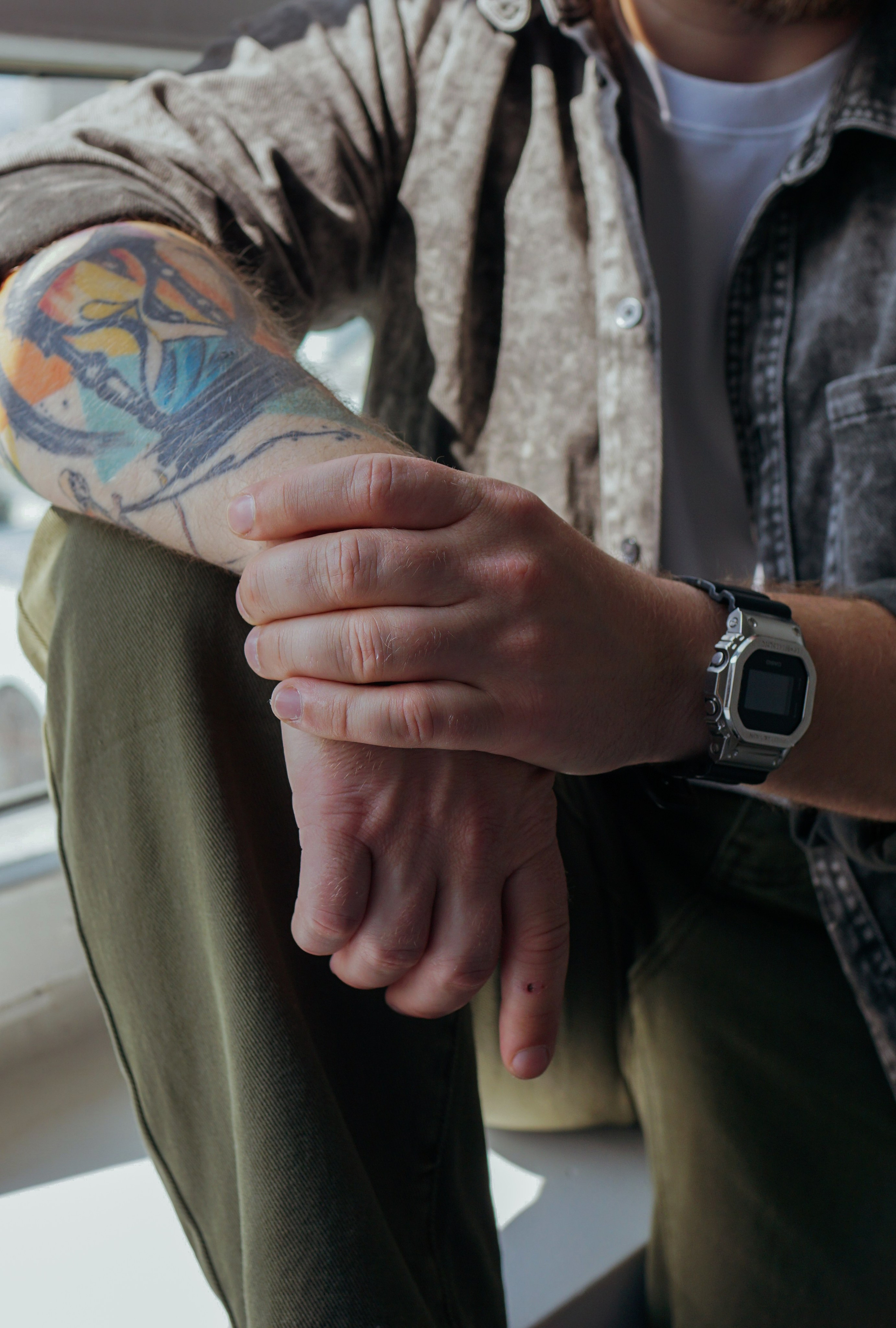 Мужской портрет. Фотограф, Москва, Lifestyle фотография