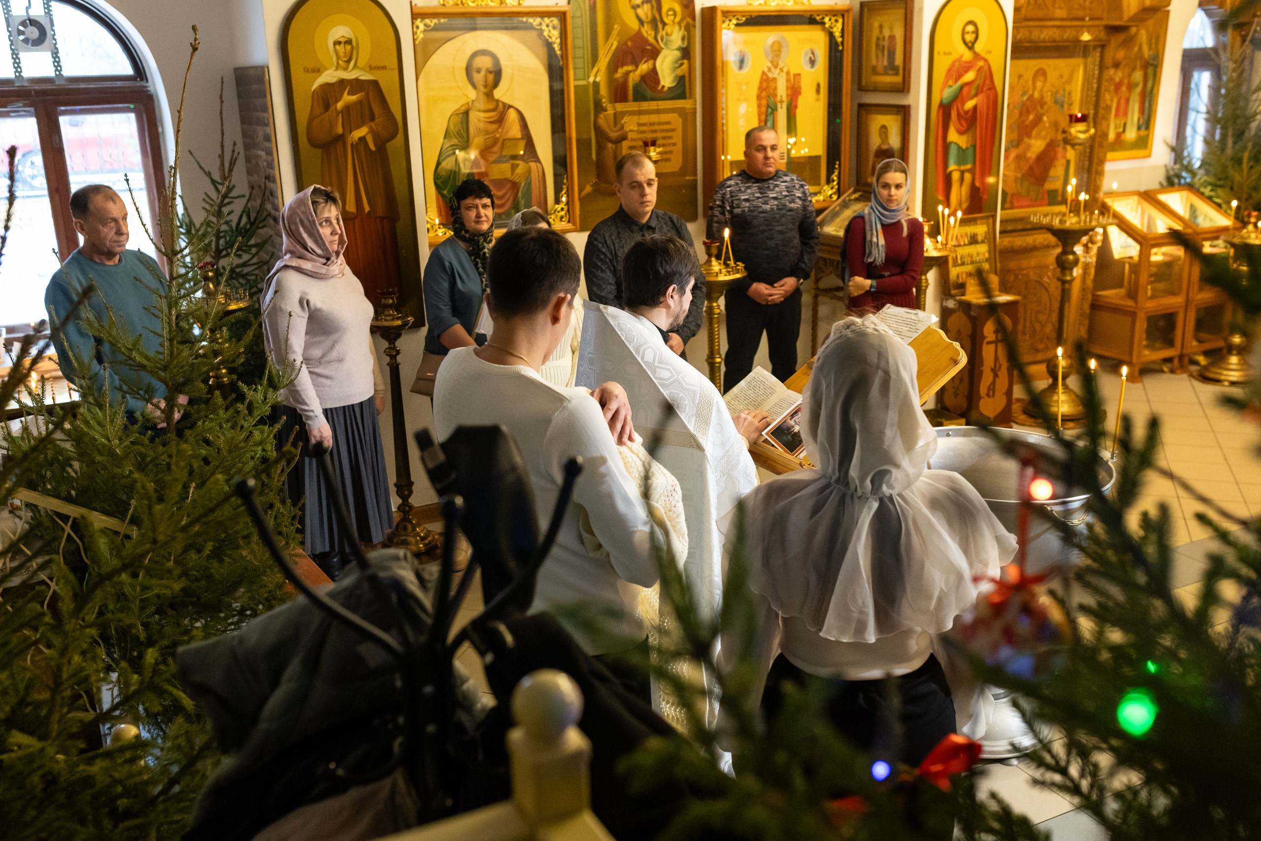 Крестины. Свадебная фотосъёмка в Москве, Туле