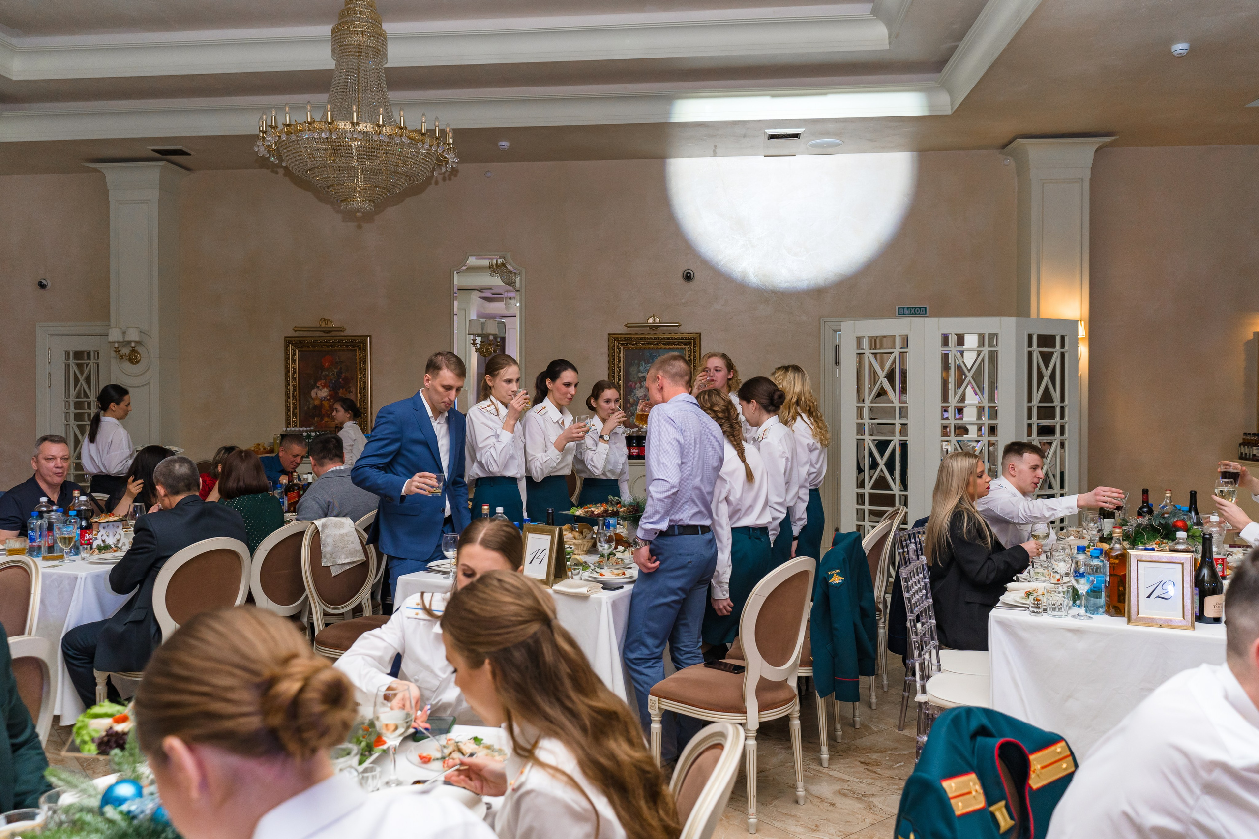 Фотосъемка выпуска военной академии и вручение дипломов