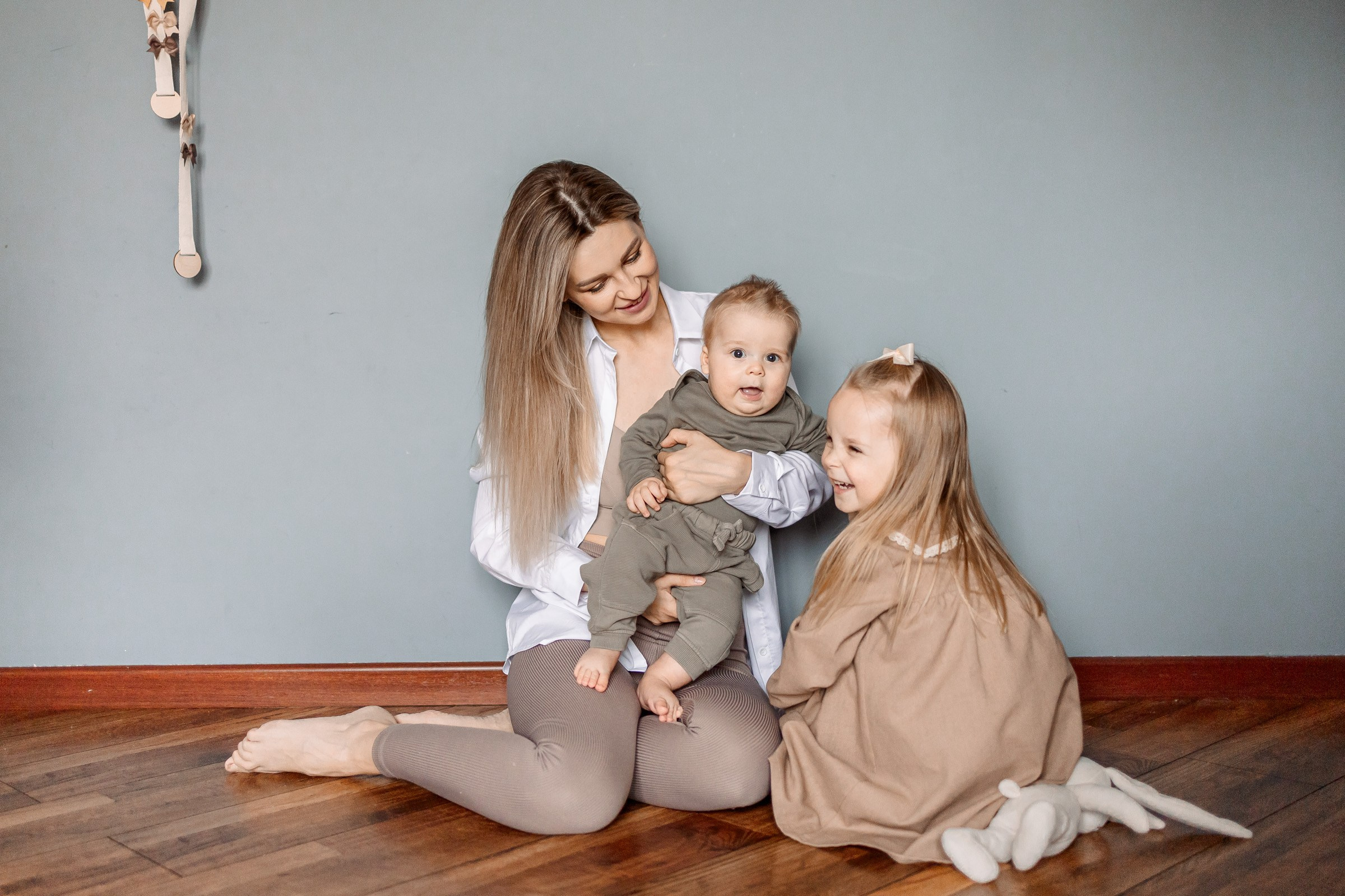 Игры с мамой. Семейный Фотограф в Москве Евгения Симоненко
