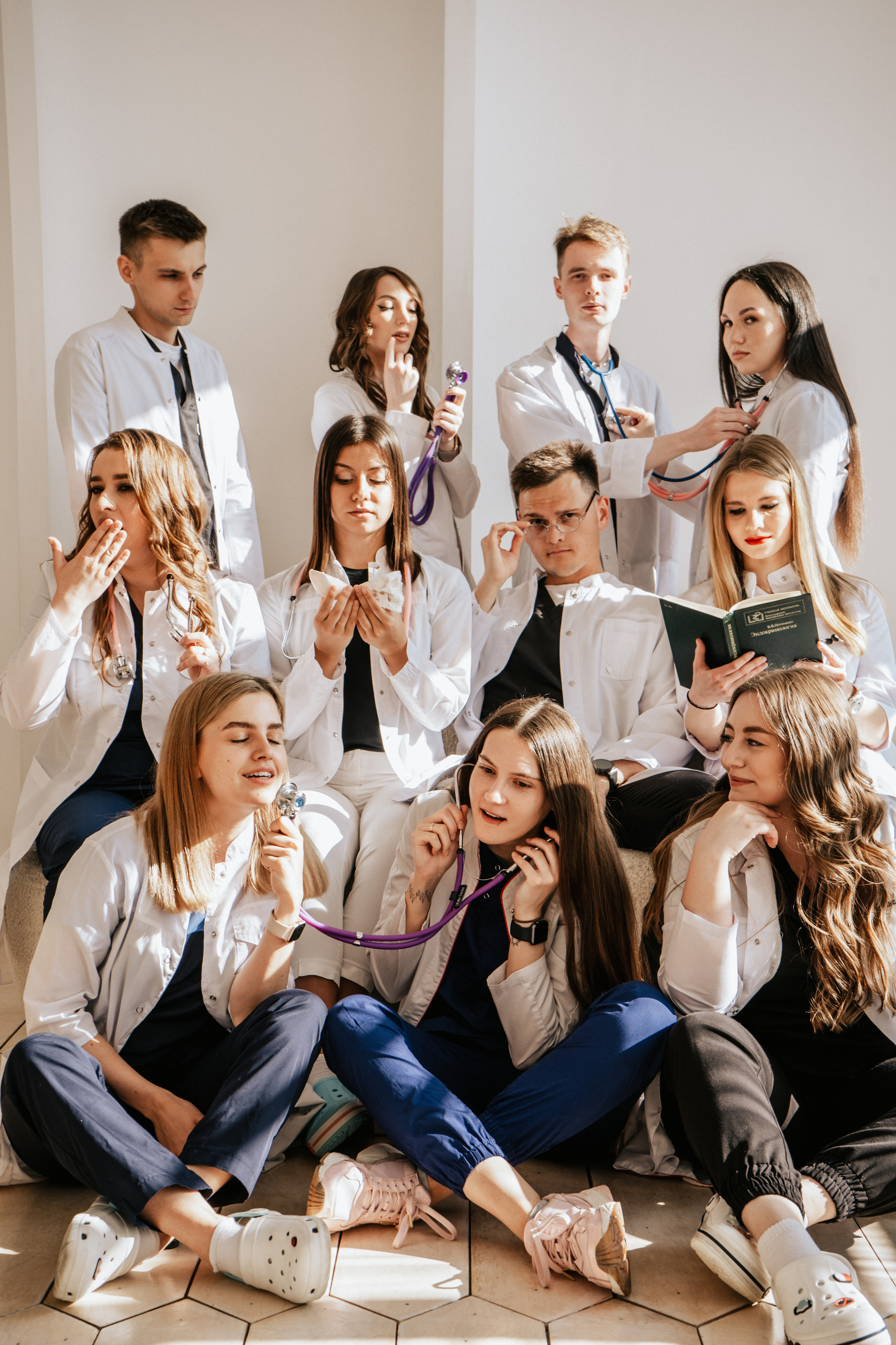 Групповые фото для выпускников медицинского. Анастасия Попова — Fashion photographer