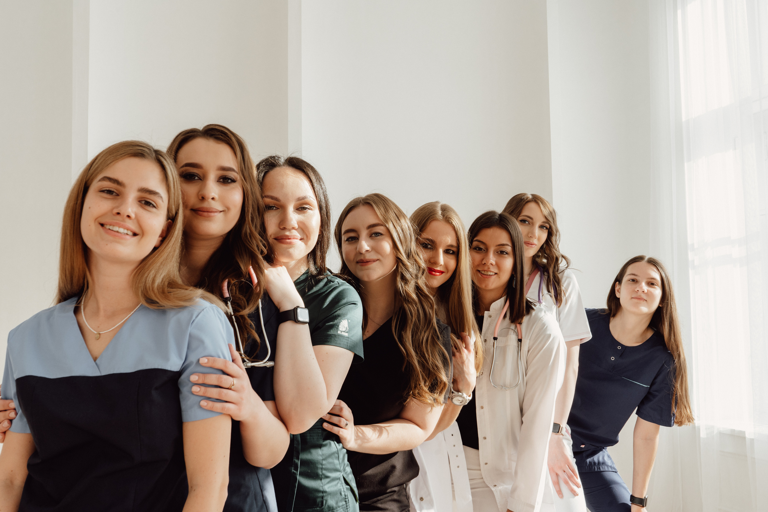 Групповые фото для выпускников медицинского. Анастасия Попова — Fashion photographer