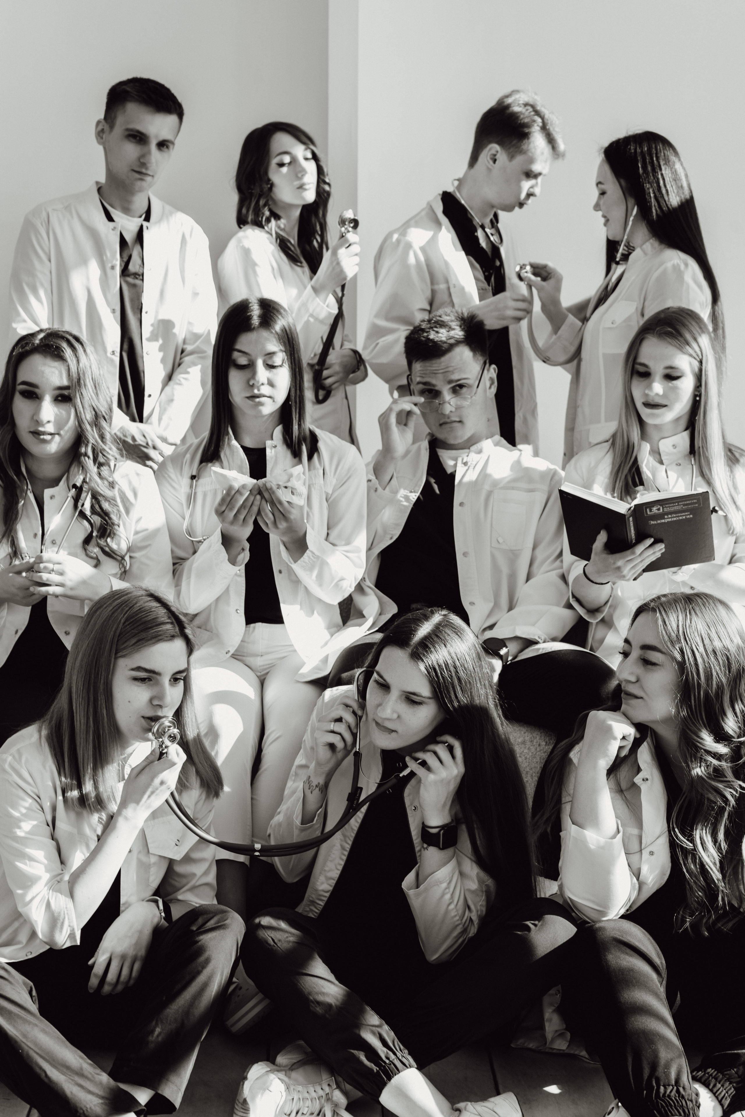 Групповые фото для выпускников медицинского. Анастасия Попова — Fashion photographer