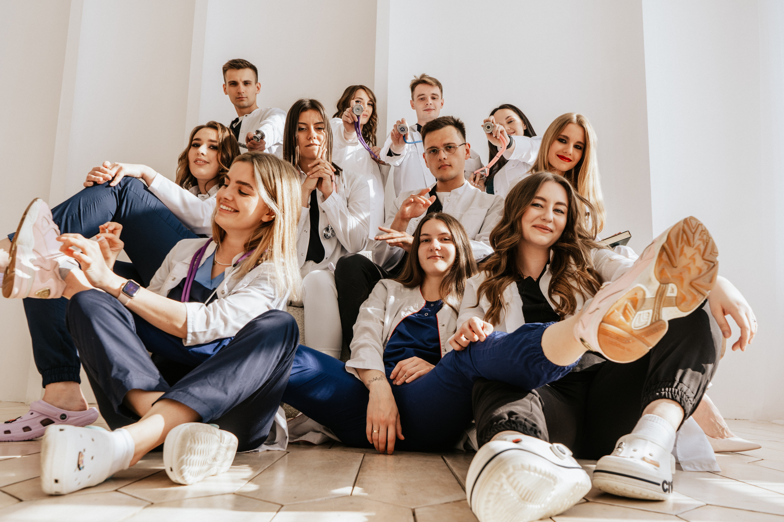 Групповые фото для выпускников медицинского. Анастасия Попова — Fashion photographer