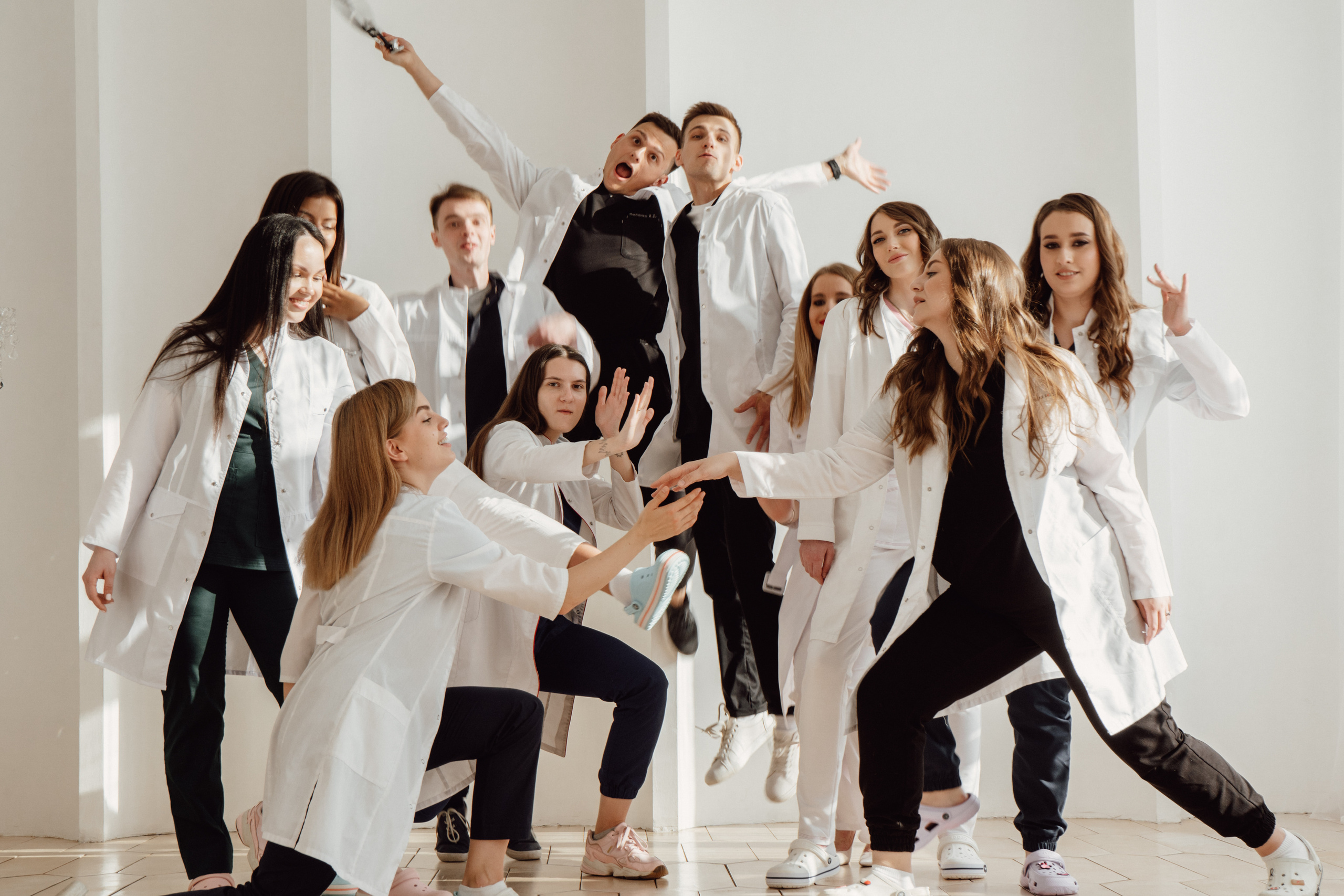 Групповые фото для выпускников медицинского. Анастасия Попова — Fashion photographer