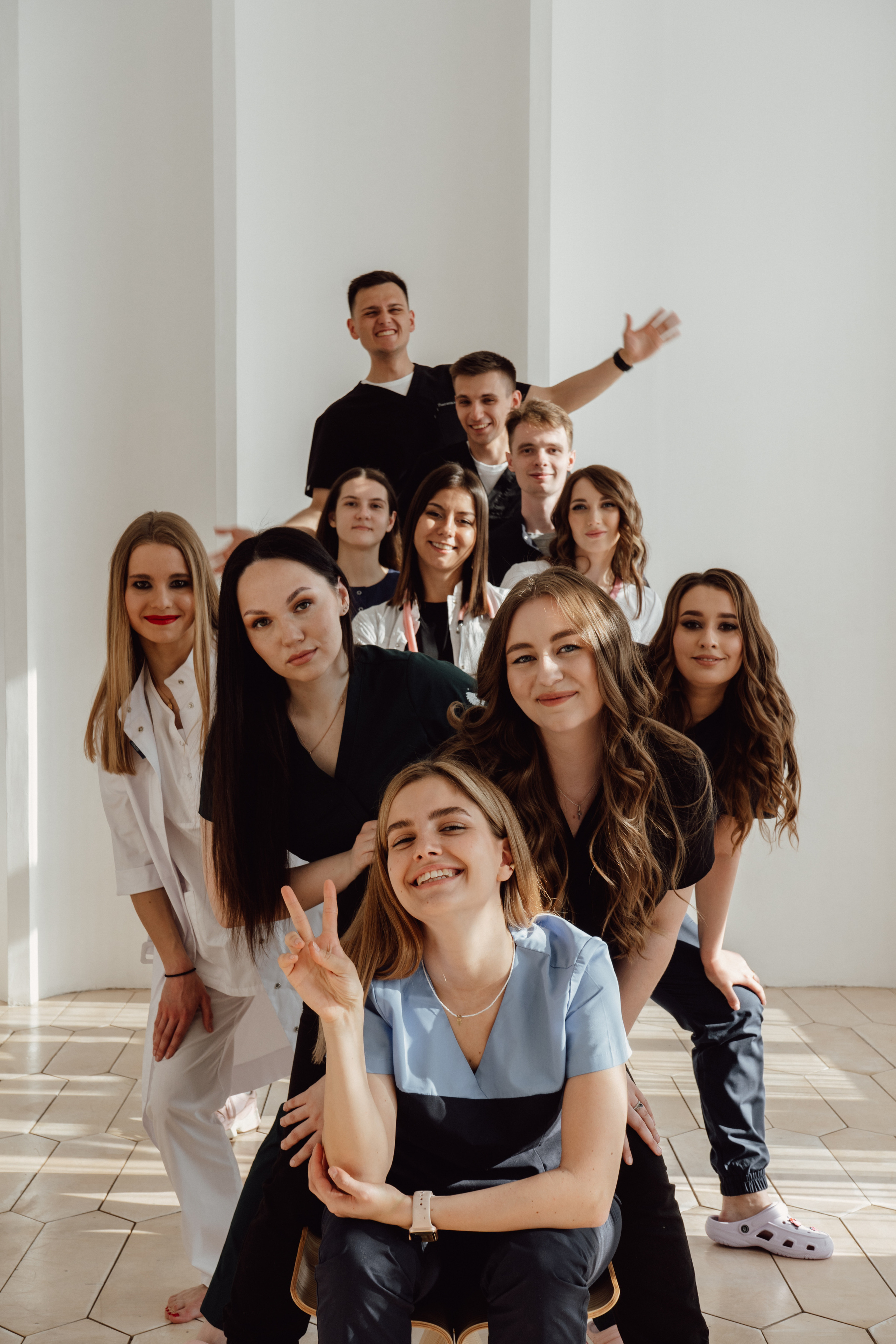 Групповые фото для выпускников медицинского. Анастасия Попова — Fashion photographer