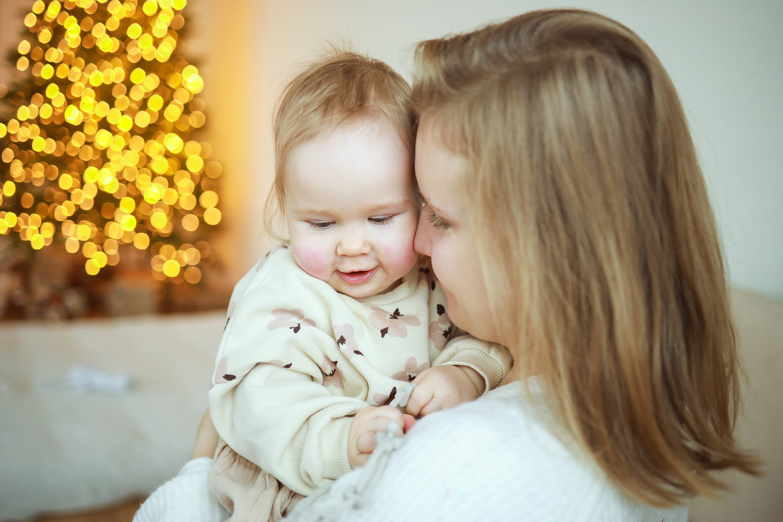 Первый Новый год. Семейный фотограф в Москве Ольга Комарова