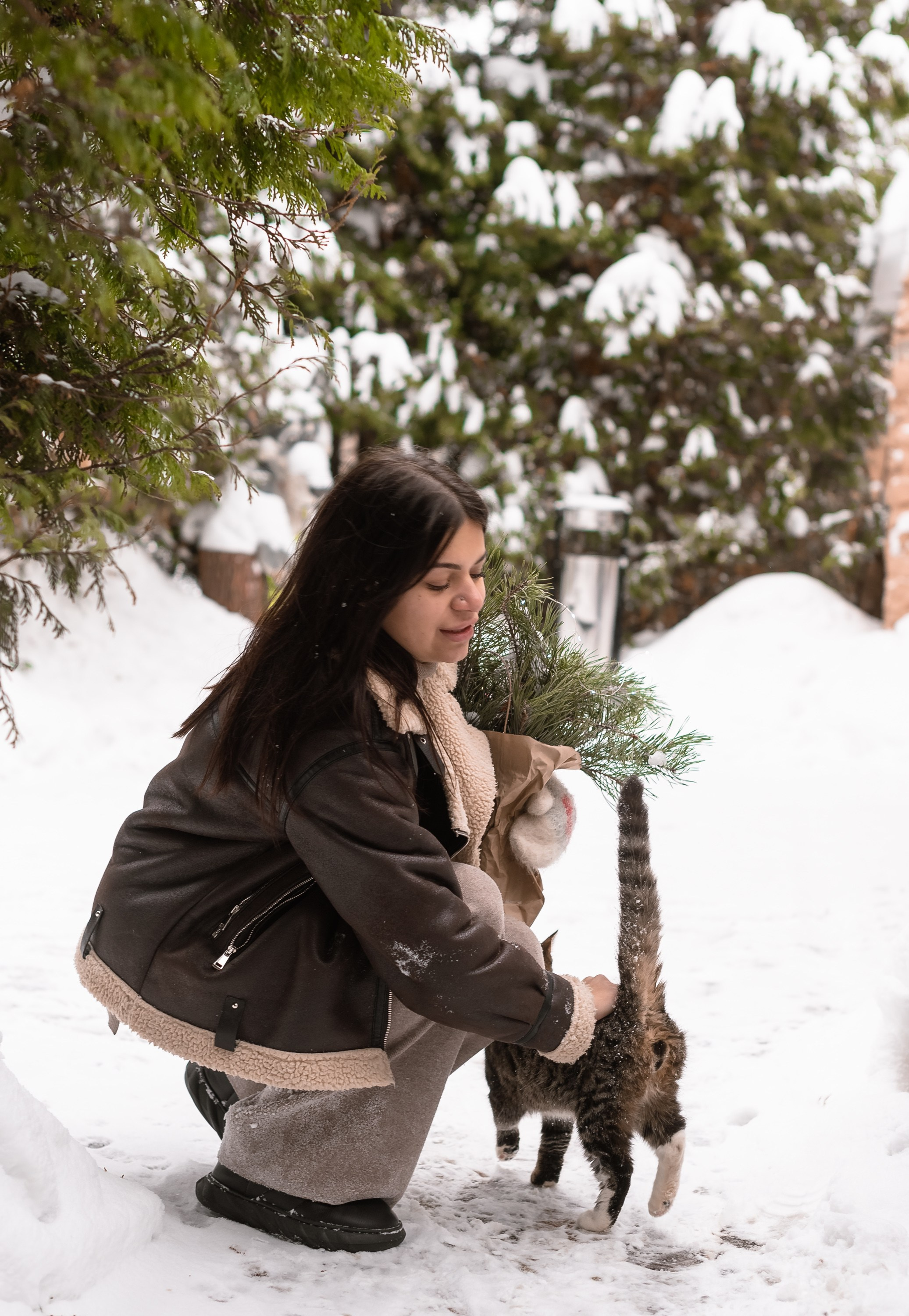 Зимняя прогулка Софии. Фотограф Тула творческие фотосессии недорого Ольга Ромашина