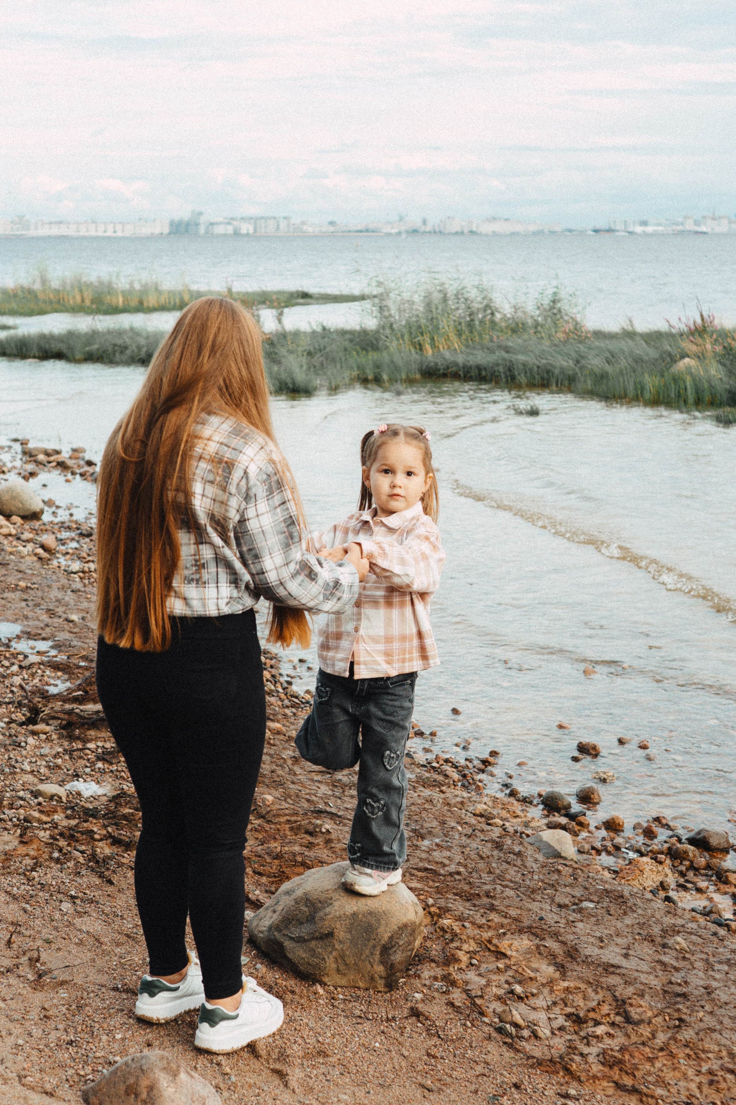 МАМА И ДОЧКА НА ФИНСКОМ ЗАЛИВЕ. Профессиональный фотограф, Санкт-Петербург — Виктория Богомолова