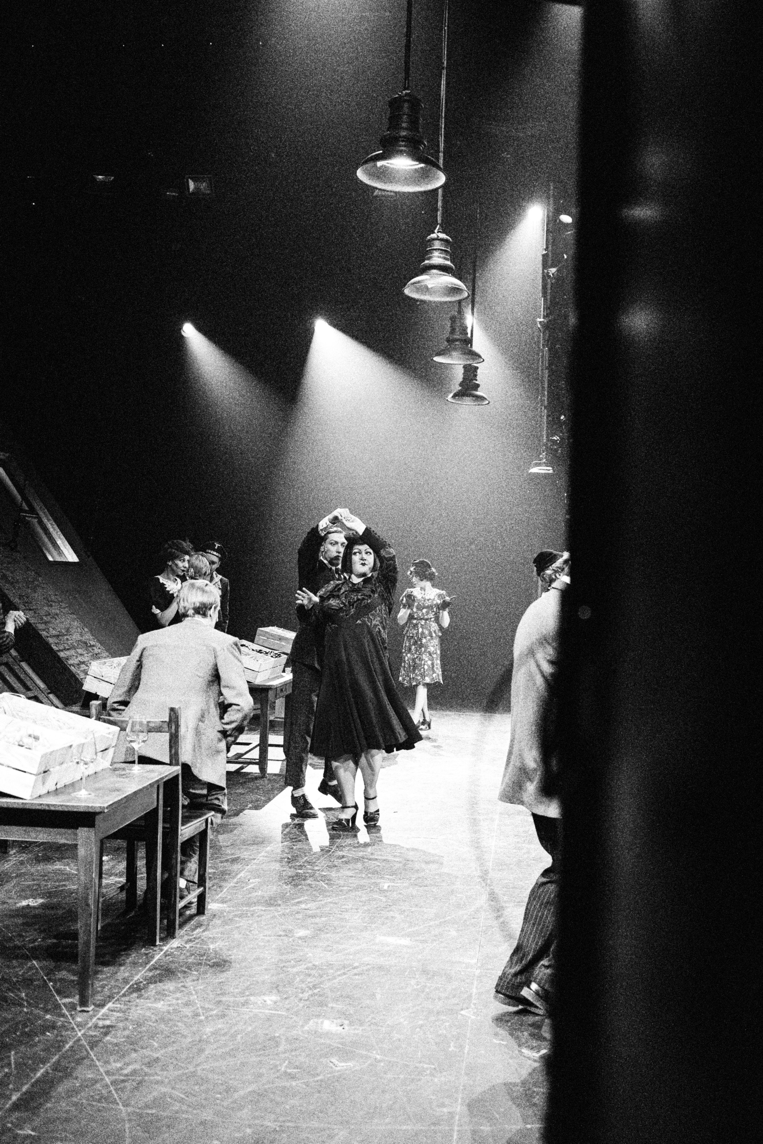 Theatre backstages. Portrait and backstage photographer Nina Crane