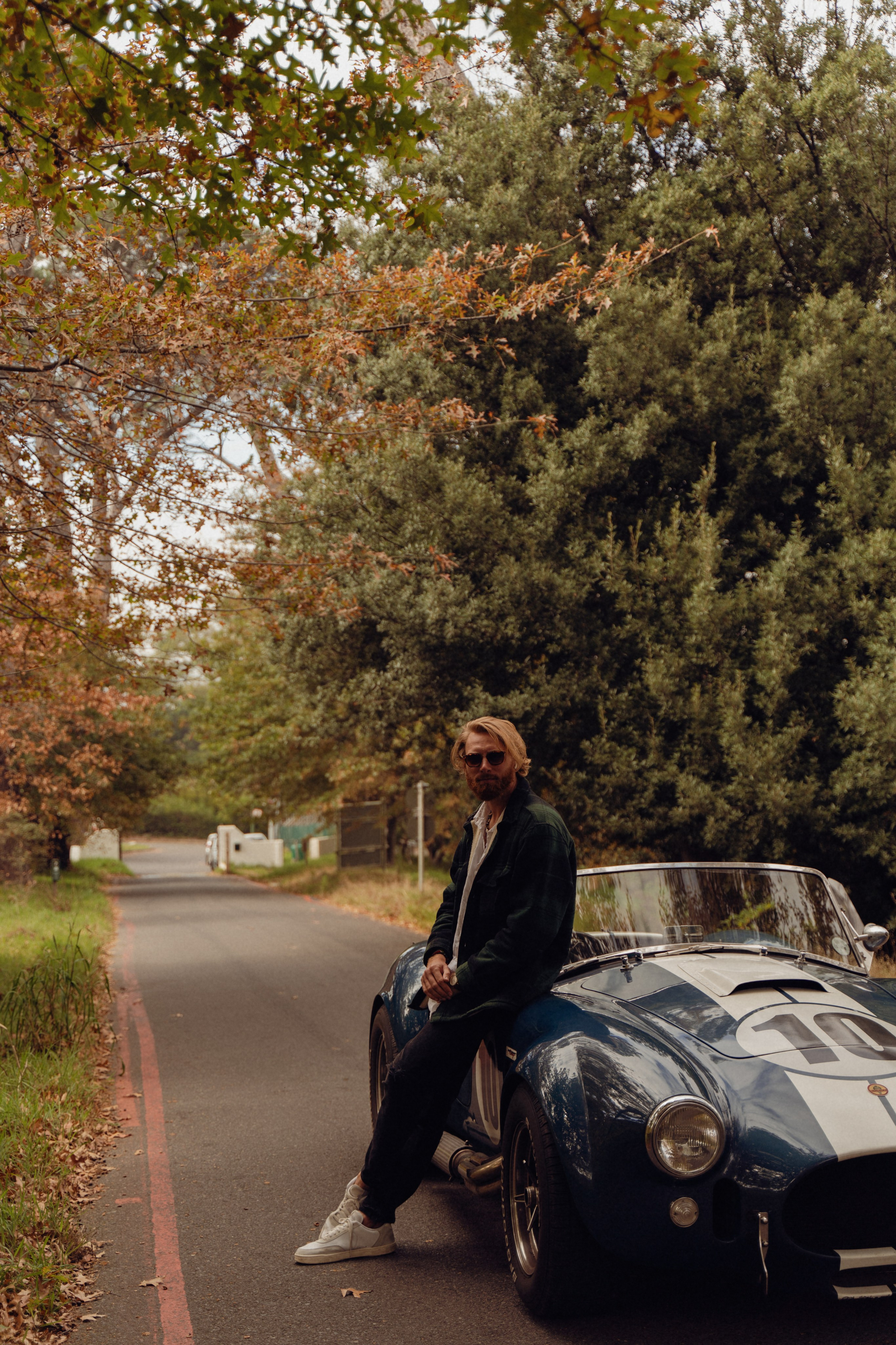 Autumn road. Фотограф в Кейптауне