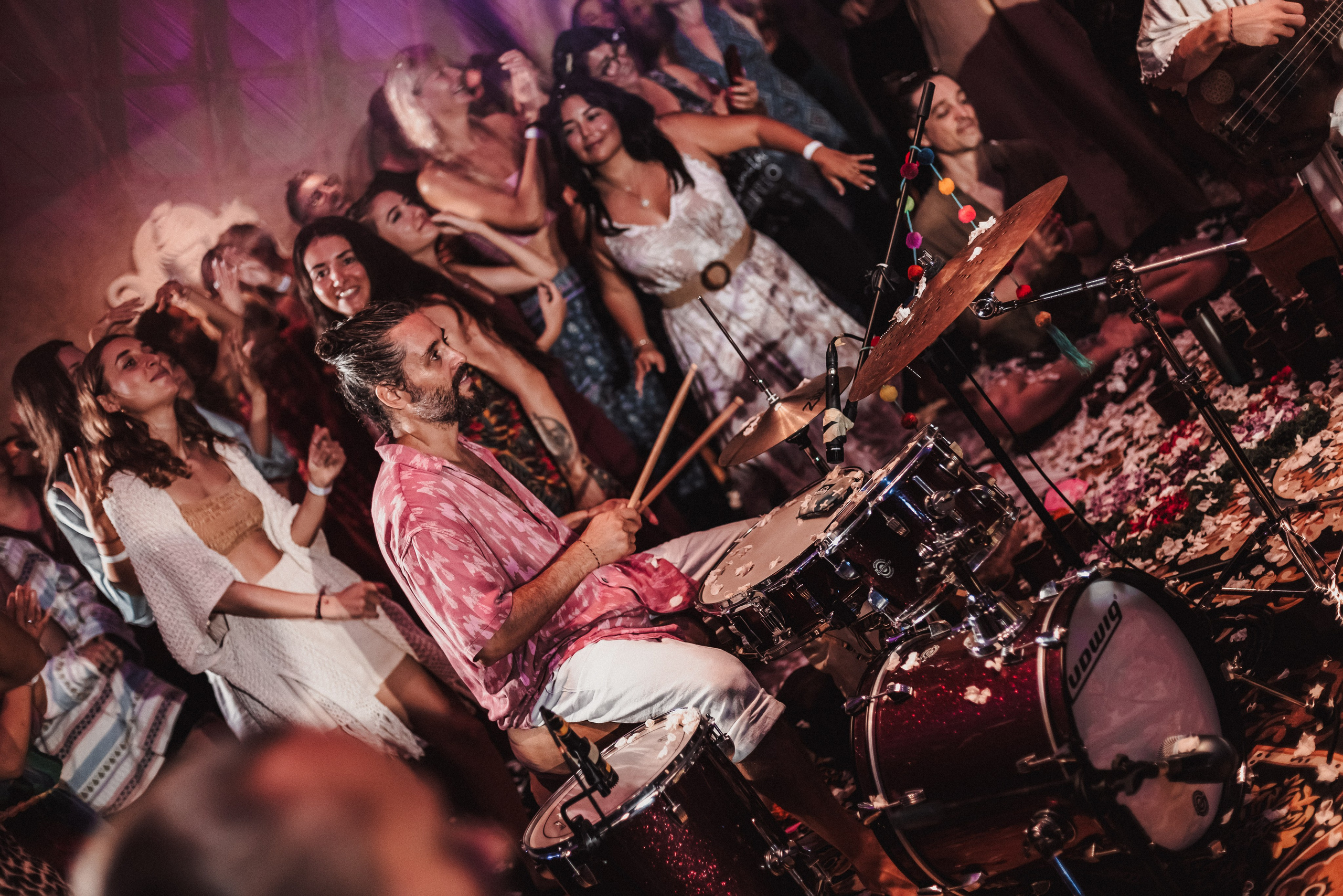 Hanuman Project kirtan at Alchemy march. Mariam Bagdasaryan