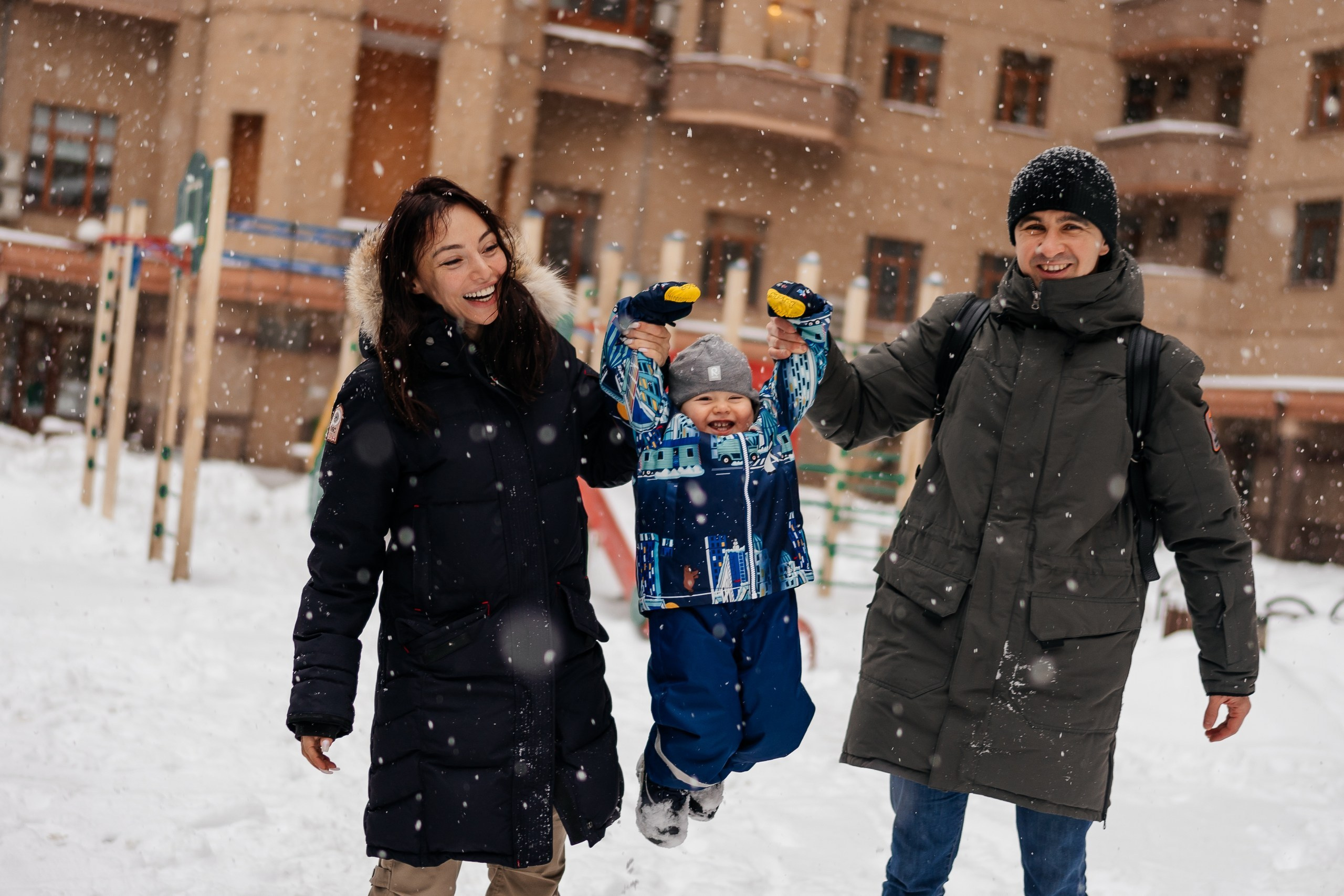 Семейная фотосессия дома. Семейный фотограф в Москве Ирина Жур