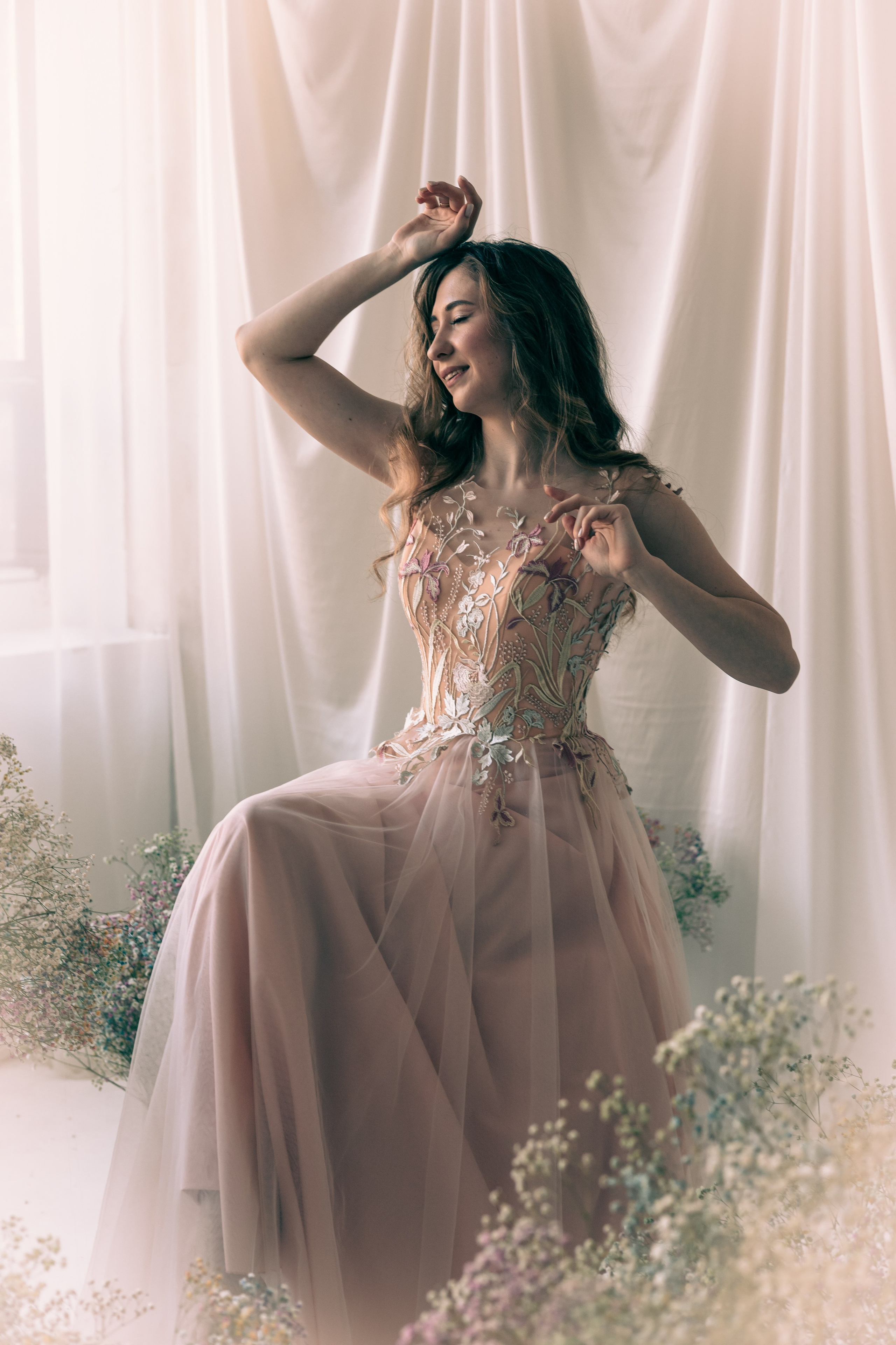 Марина. Фотодень «Gypsafila». Портретный фотограф Панферова Регина г. Санкт-Петербург, г. Казань