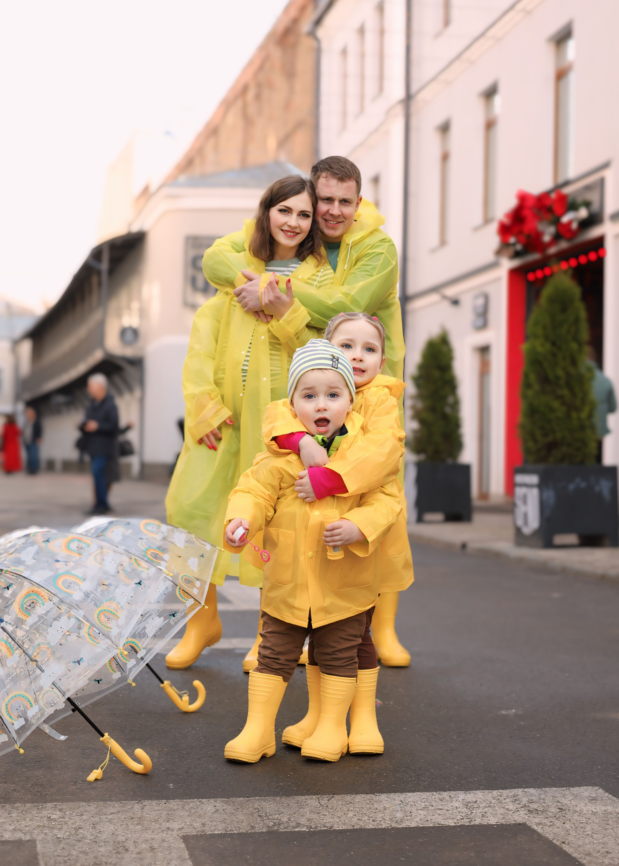 Семья Трофимовых. Портретный фотограф Панферова Регина г. Санкт-Петербург, г. Казань