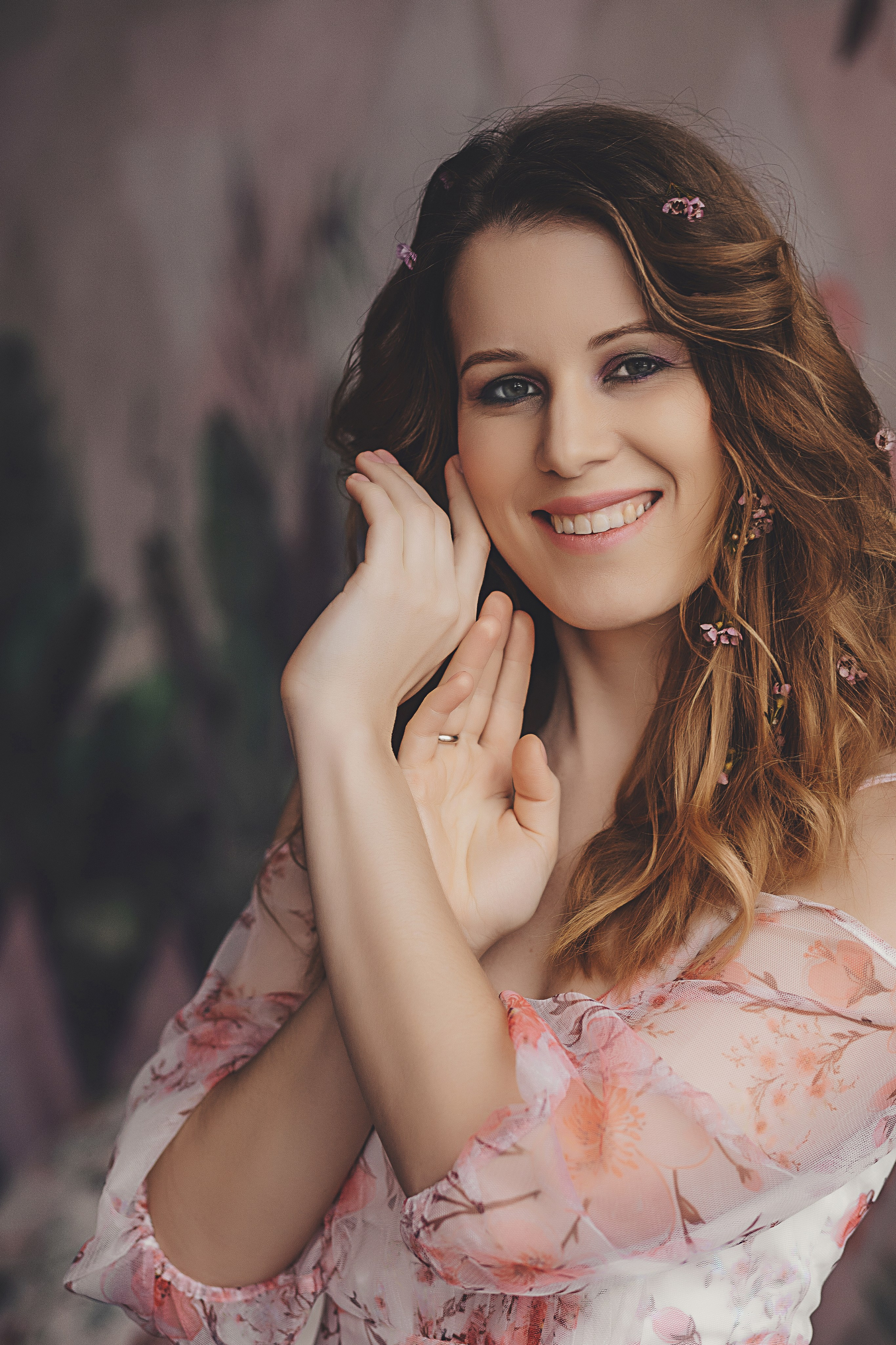 Весенняя Фотосессия в студии. Семейный и женский фотограф в Москве Надежда Воробьева