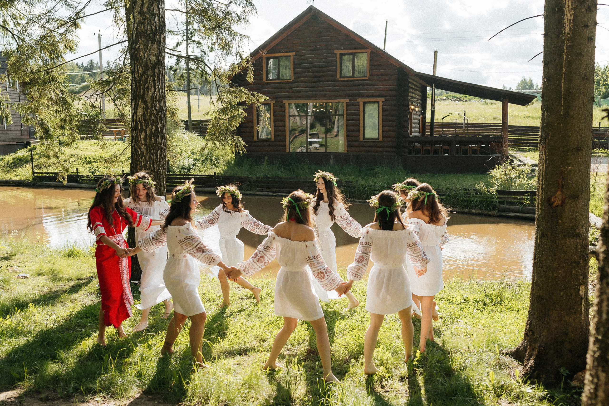 Девичник в стиле A LA RUSSE. Свадебный фотограф в Москве Николай Болт