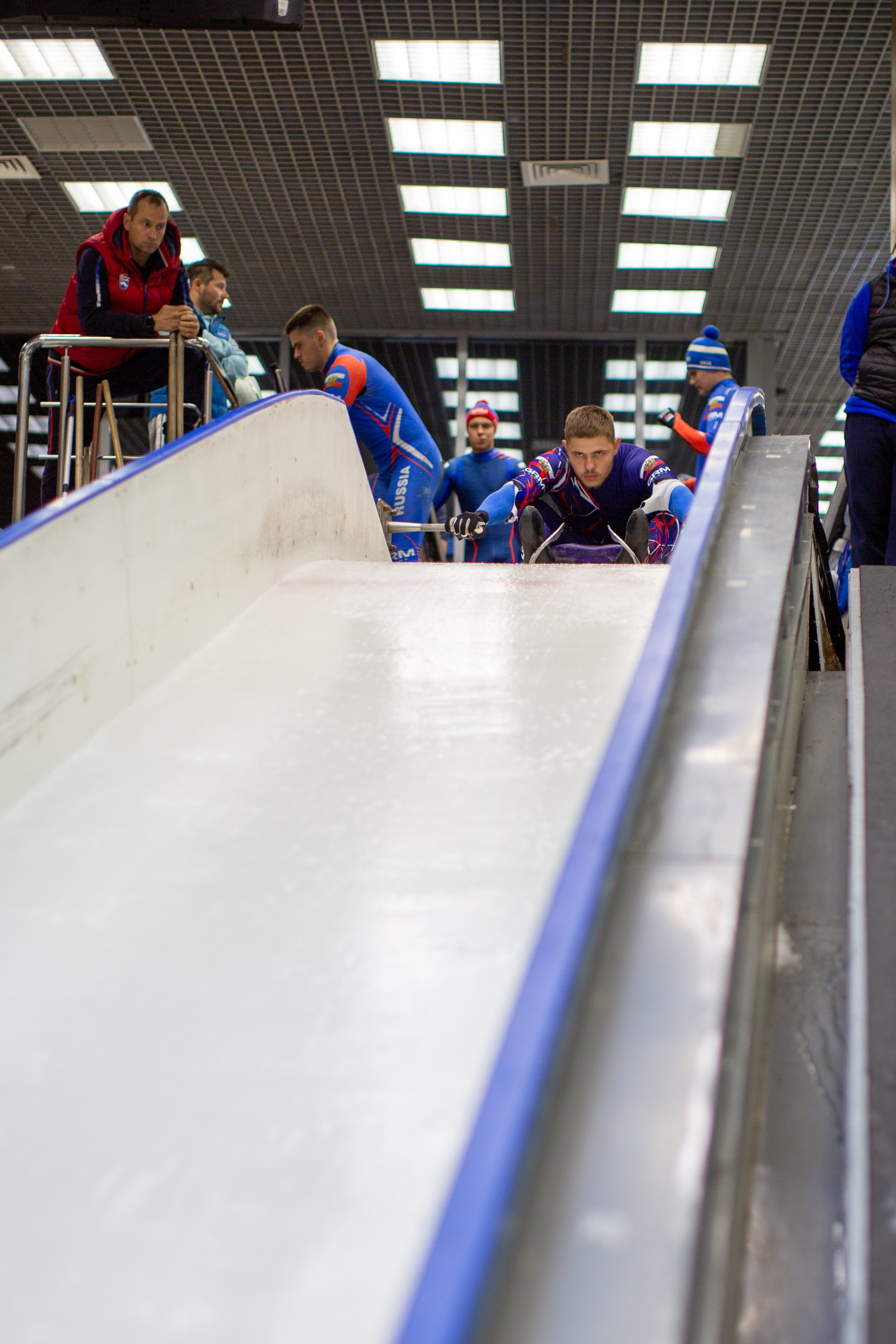 Тренировка «Федерация санного спорта»