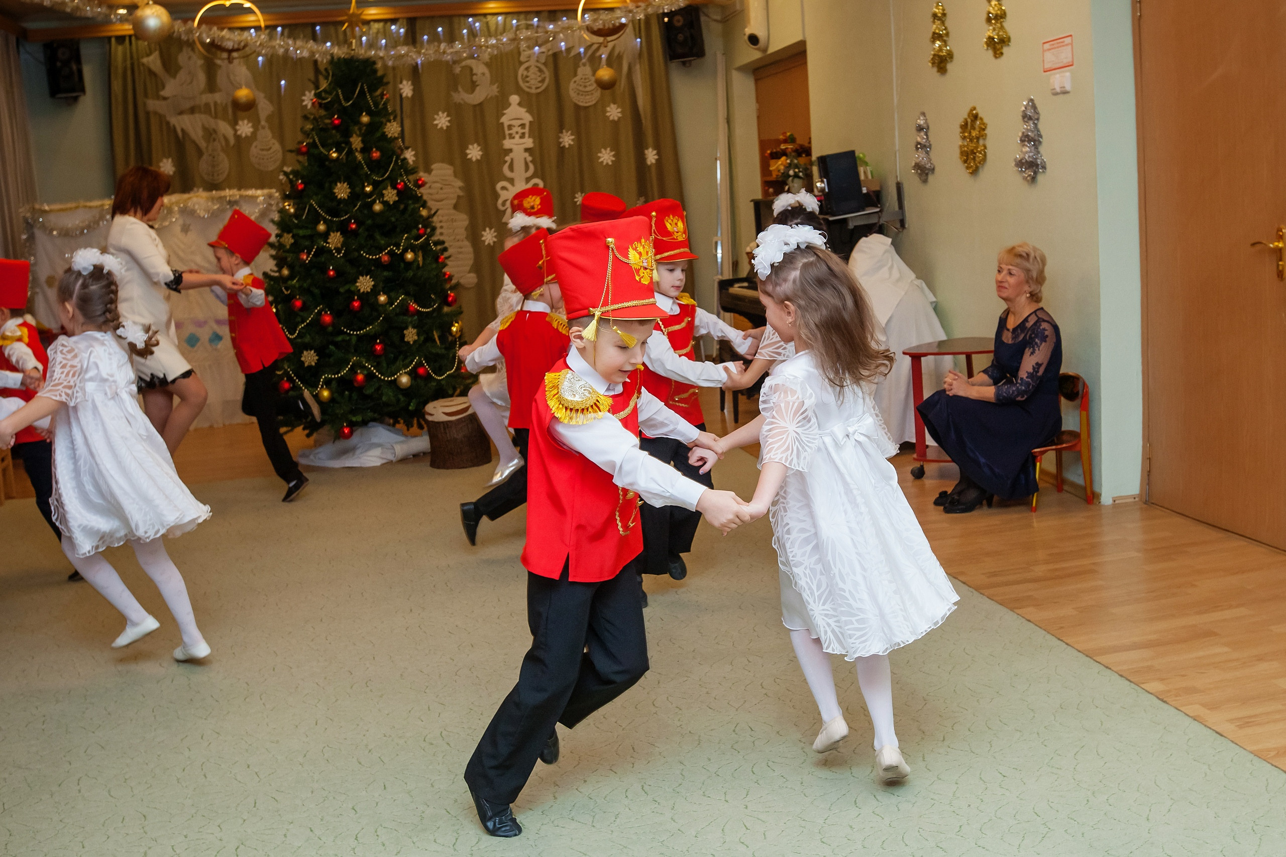 Новый год в детском саду. Свадебный, семейный, детский фотограф в Санкт-Петербурге