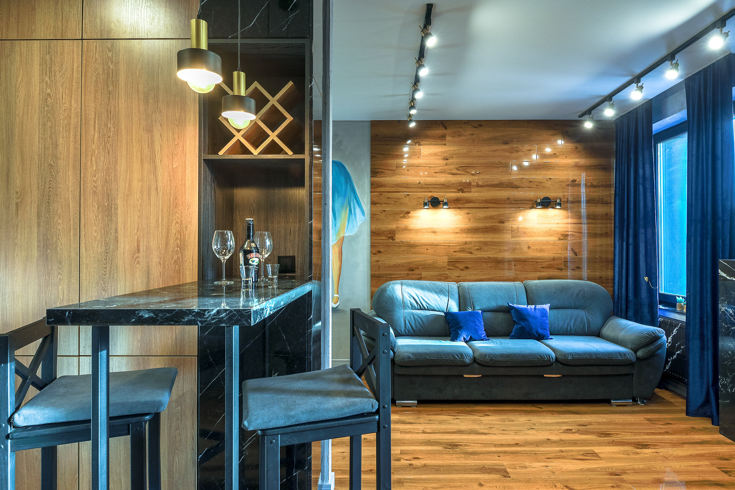 Квартира для суточной аренды. Интерьерный фотограф. Фото- видеосъемка недвижимости Санкт-Петербург