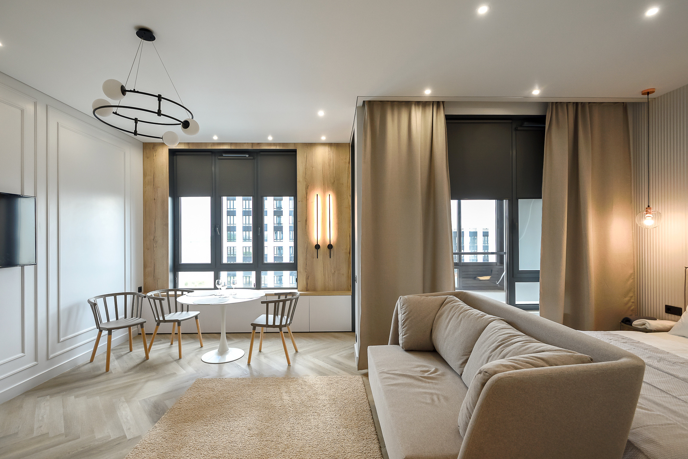 Квартира для суточной аренды. Интерьерный фотограф. Фото- видеосъемка недвижимости Санкт-Петербург