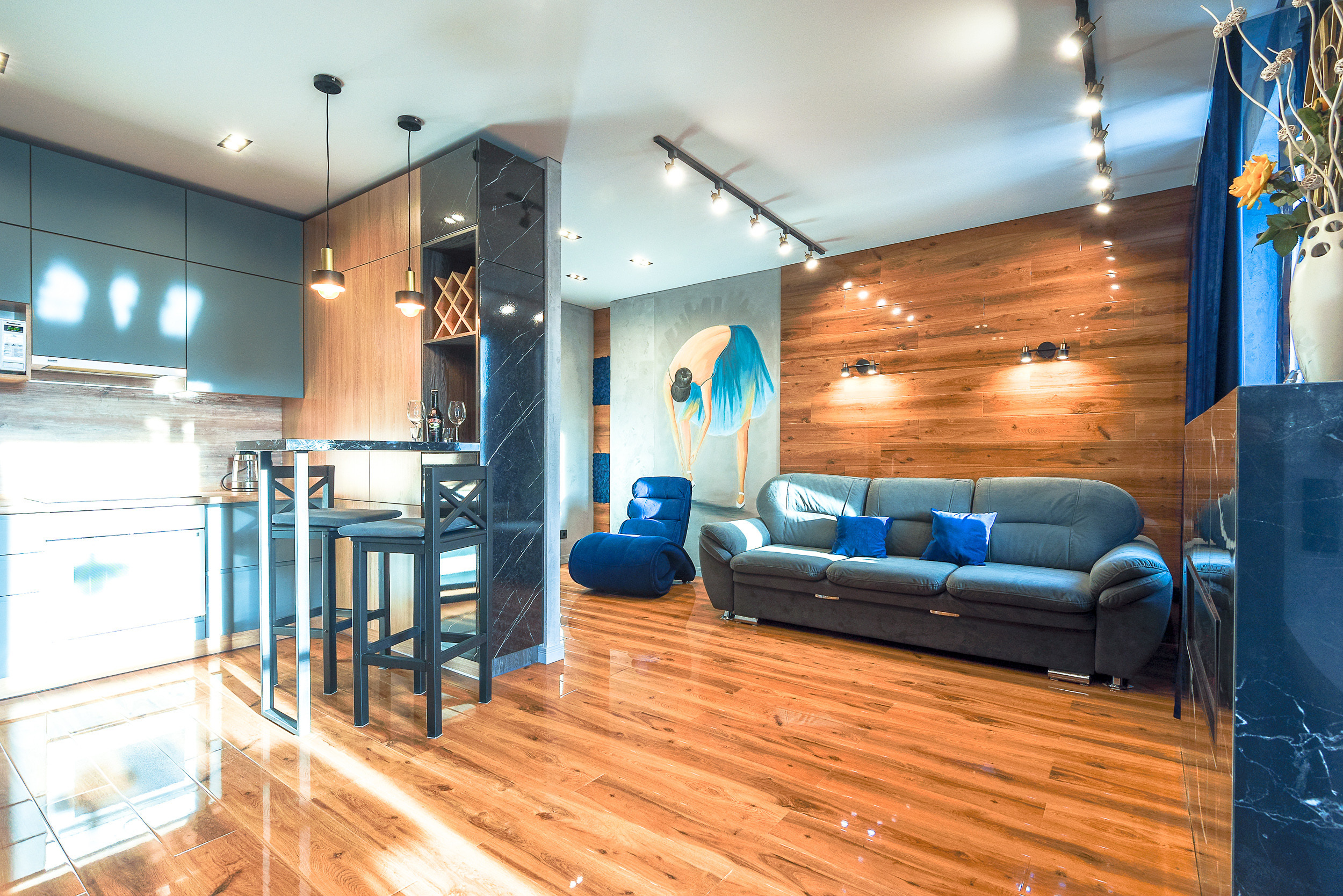 Квартира для суточной аренды. Интерьерный фотограф. Фото- видеосъемка недвижимости Санкт-Петербург