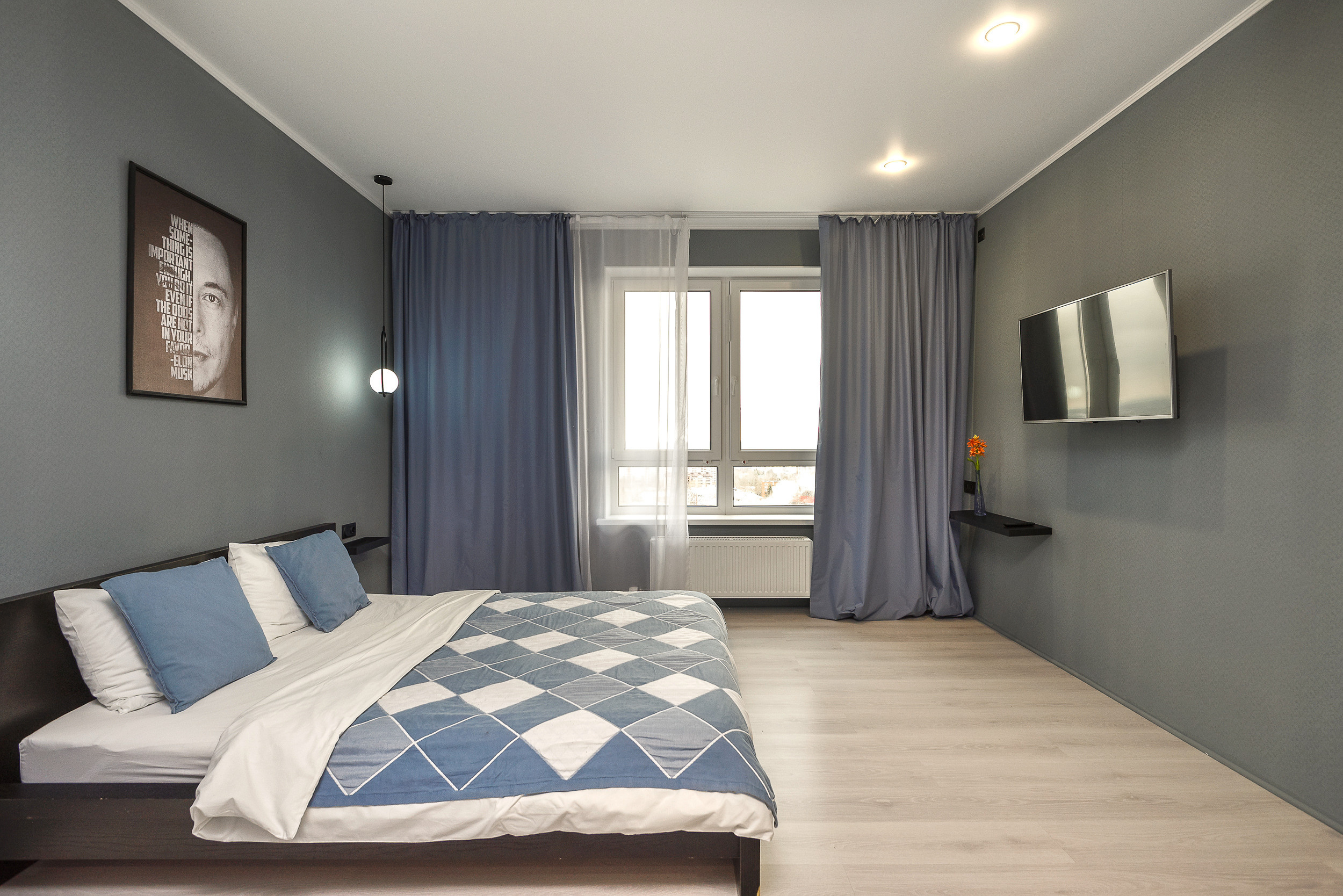 Квартира для суточной аренды. Интерьерный фотограф. Фото- видеосъемка недвижимости Санкт-Петербург