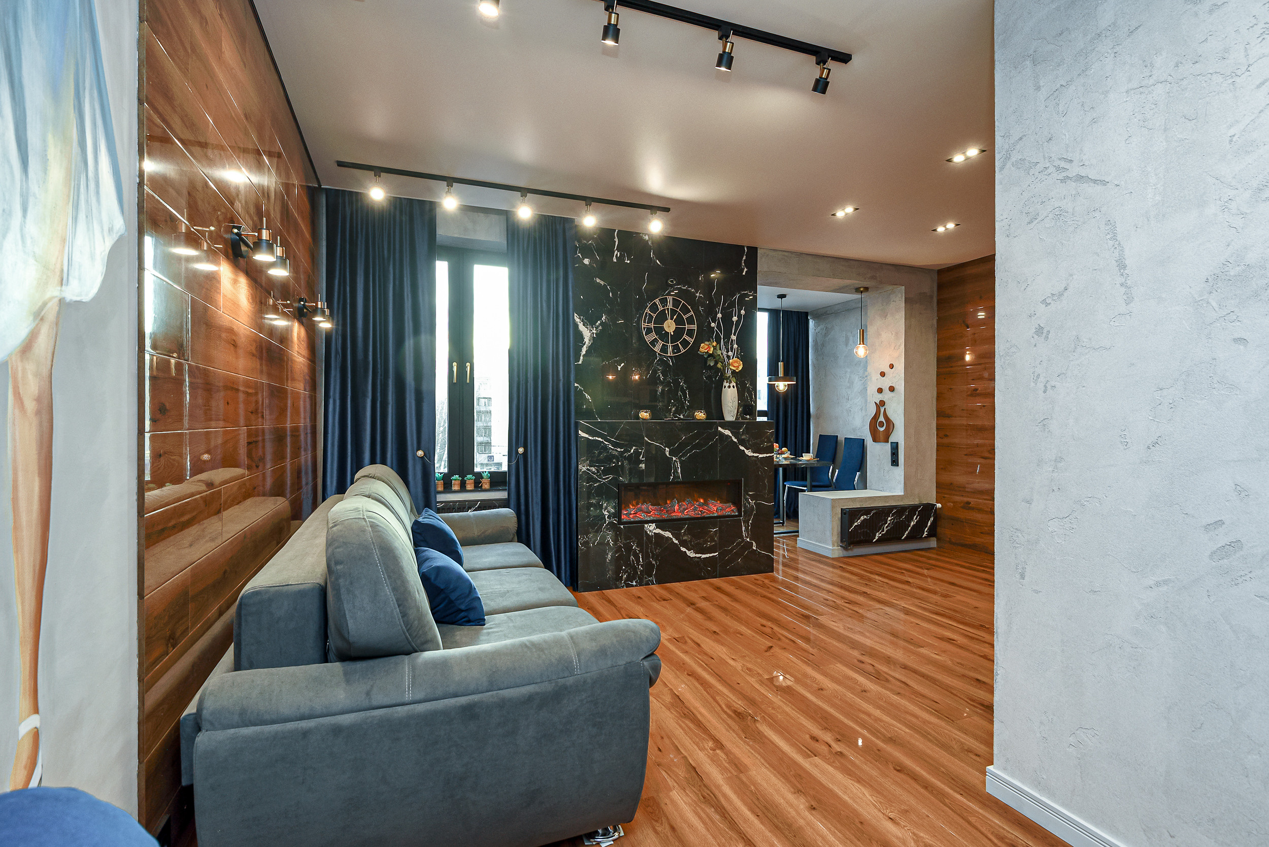 Квартира для суточной аренды. Интерьерный фотограф. Фото- видеосъемка недвижимости Санкт-Петербург