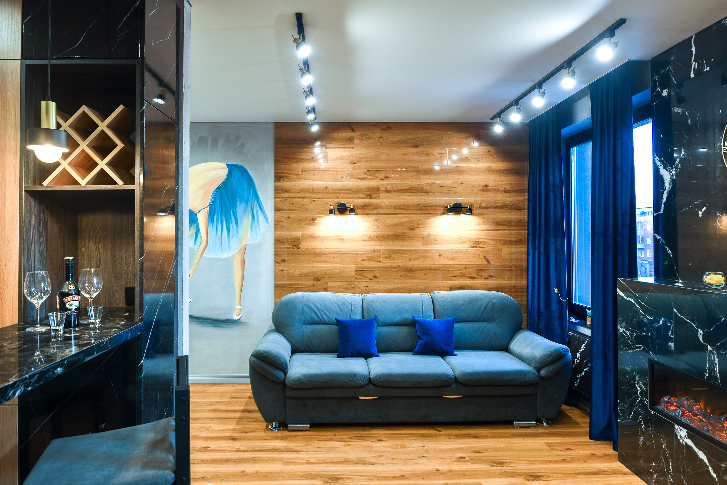 Квартира для суточной аренды. Интерьерный фотограф. Фото- видеосъемка недвижимости Санкт-Петербург