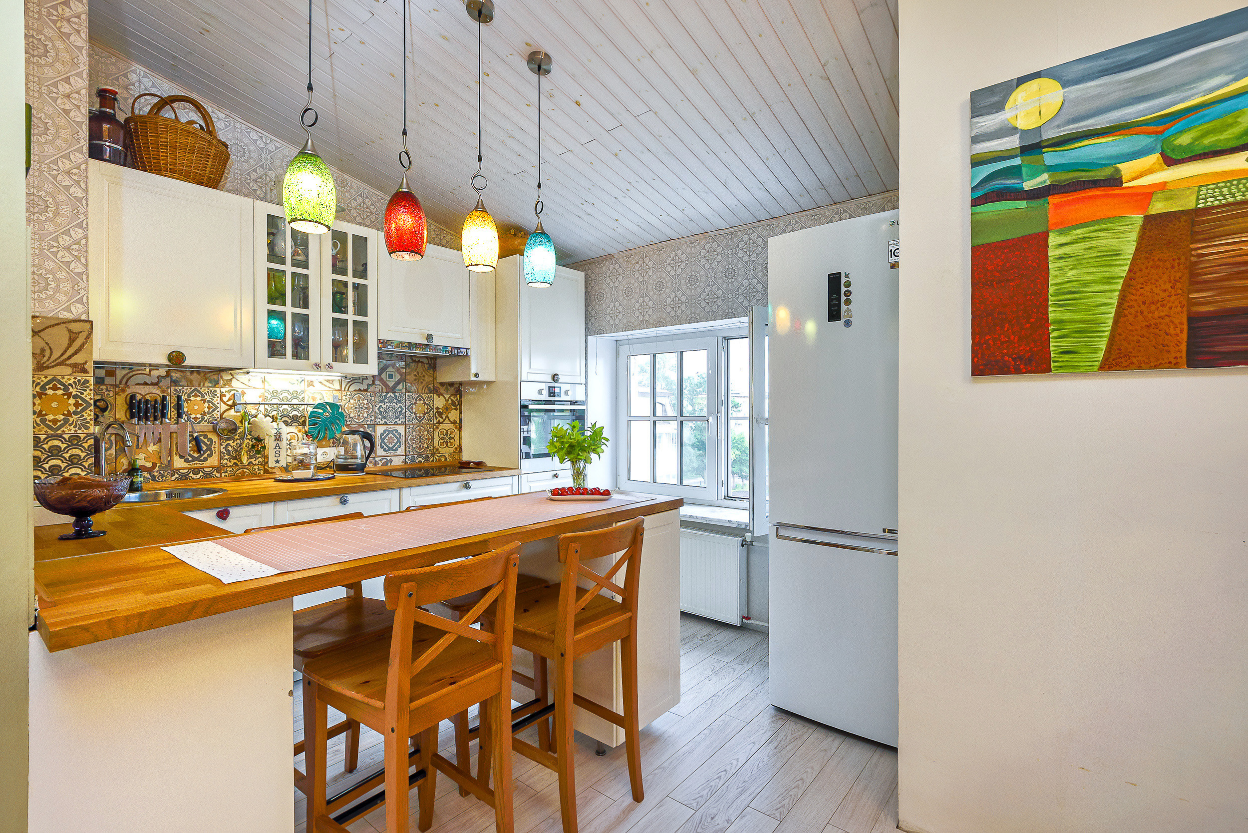 Дизайнерская квартира в Стрельне. Интерьерный фотограф. Фото- видеосъемка недвижимости Санкт-Петербург