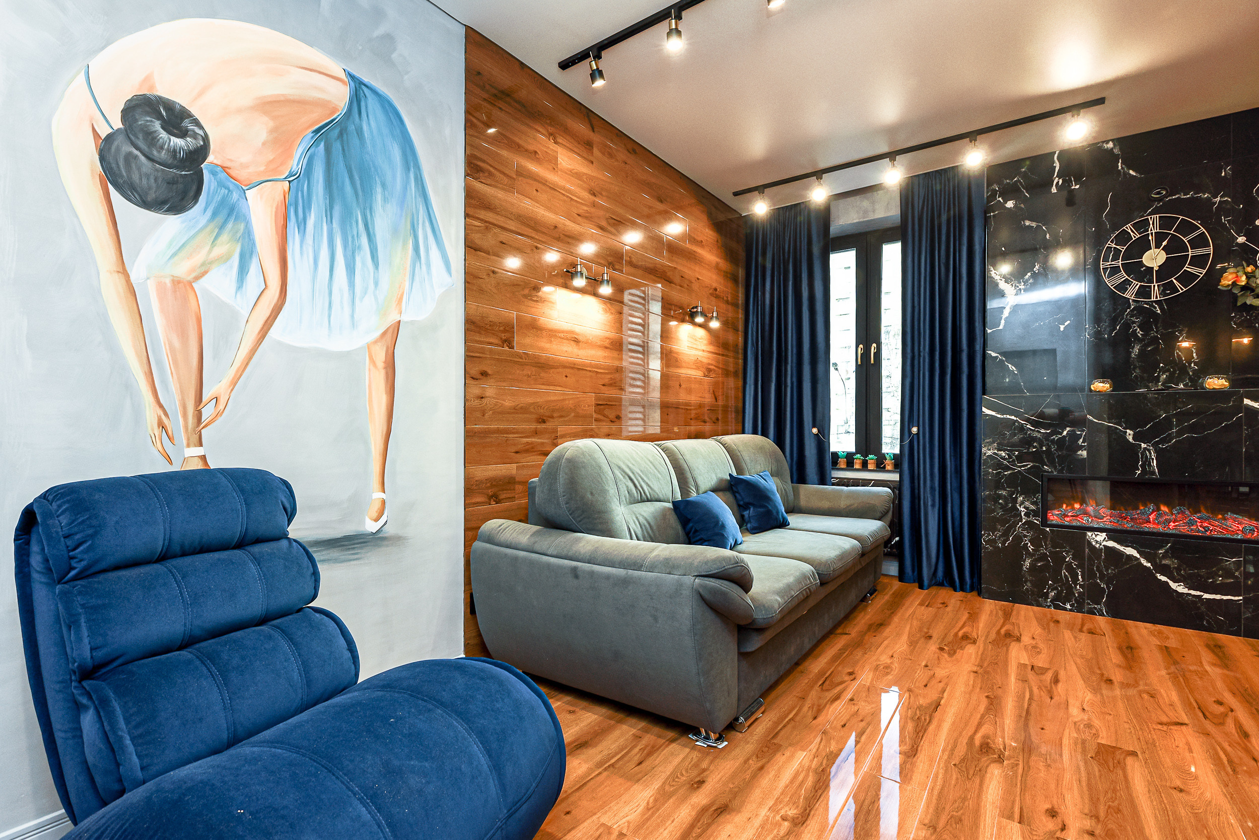 Квартира для суточной аренды. Интерьерный фотограф. Фото- видеосъемка недвижимости Санкт-Петербург