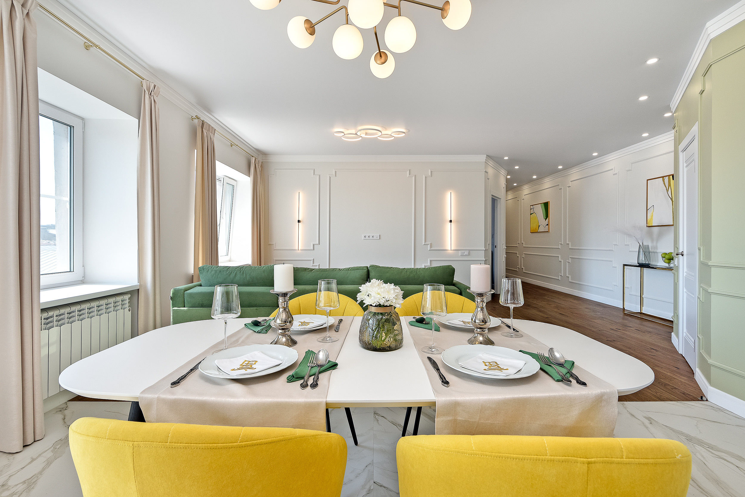 Квартира на Гатчинской. Интерьерный фотограф. Фото- видеосъемка недвижимости Санкт-Петербург