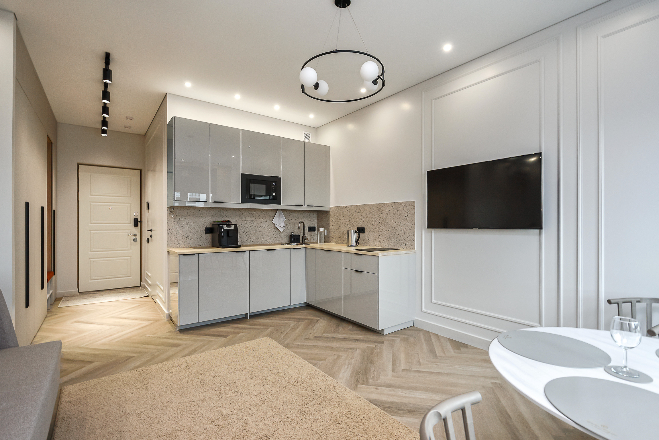 Квартира для суточной аренды. Интерьерный фотограф. Фото- видеосъемка недвижимости Санкт-Петербург