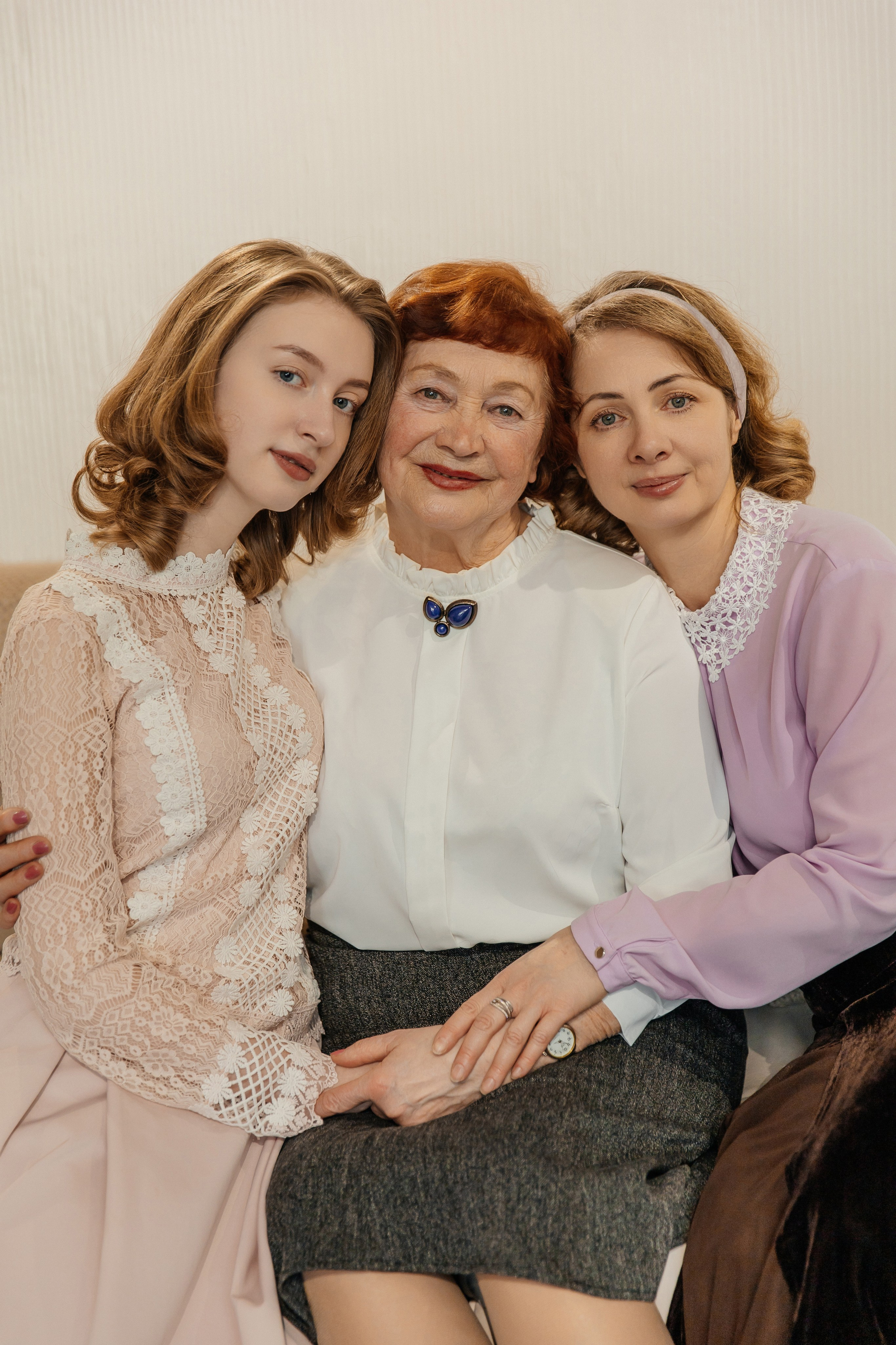 Мама, бабушка и внучка. Семейный и школьный фотограф в Самаре Екатерина Удиванкина