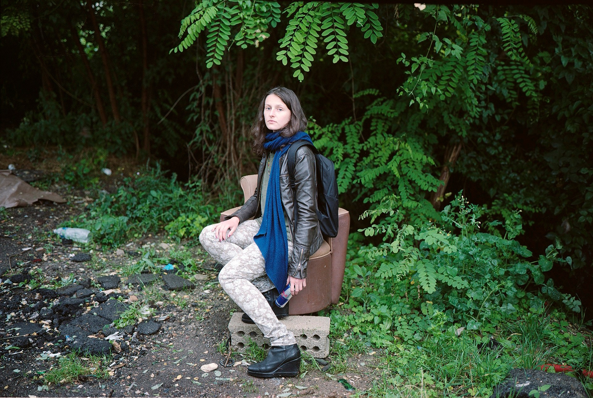 Portraits / color. Katya Zimina, film photographer