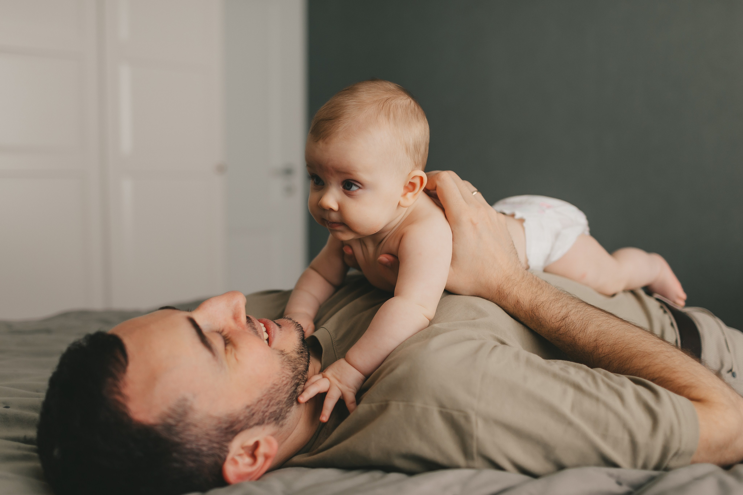 Женя, Юля и Вероника (домашняя фотосессия). Семейный и детский фотограф и видеограф в Москве, Дрокина Наталья