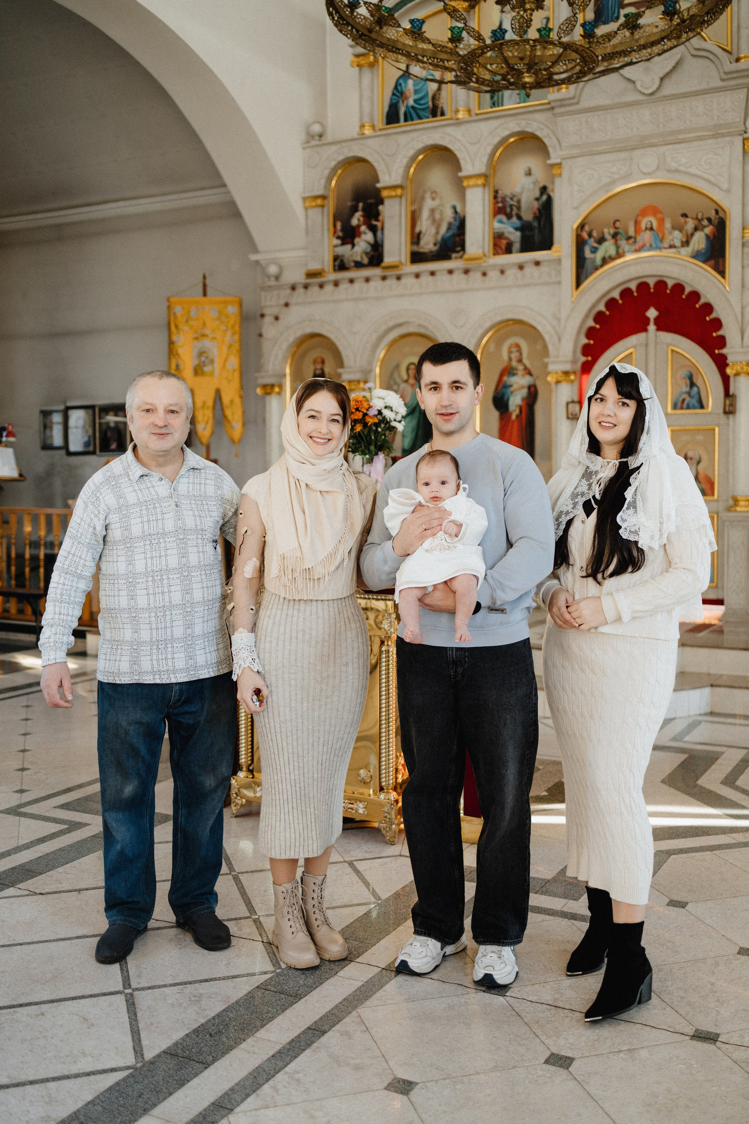 Крещение. Семейный лайфстайл фотограф в г. Липецк