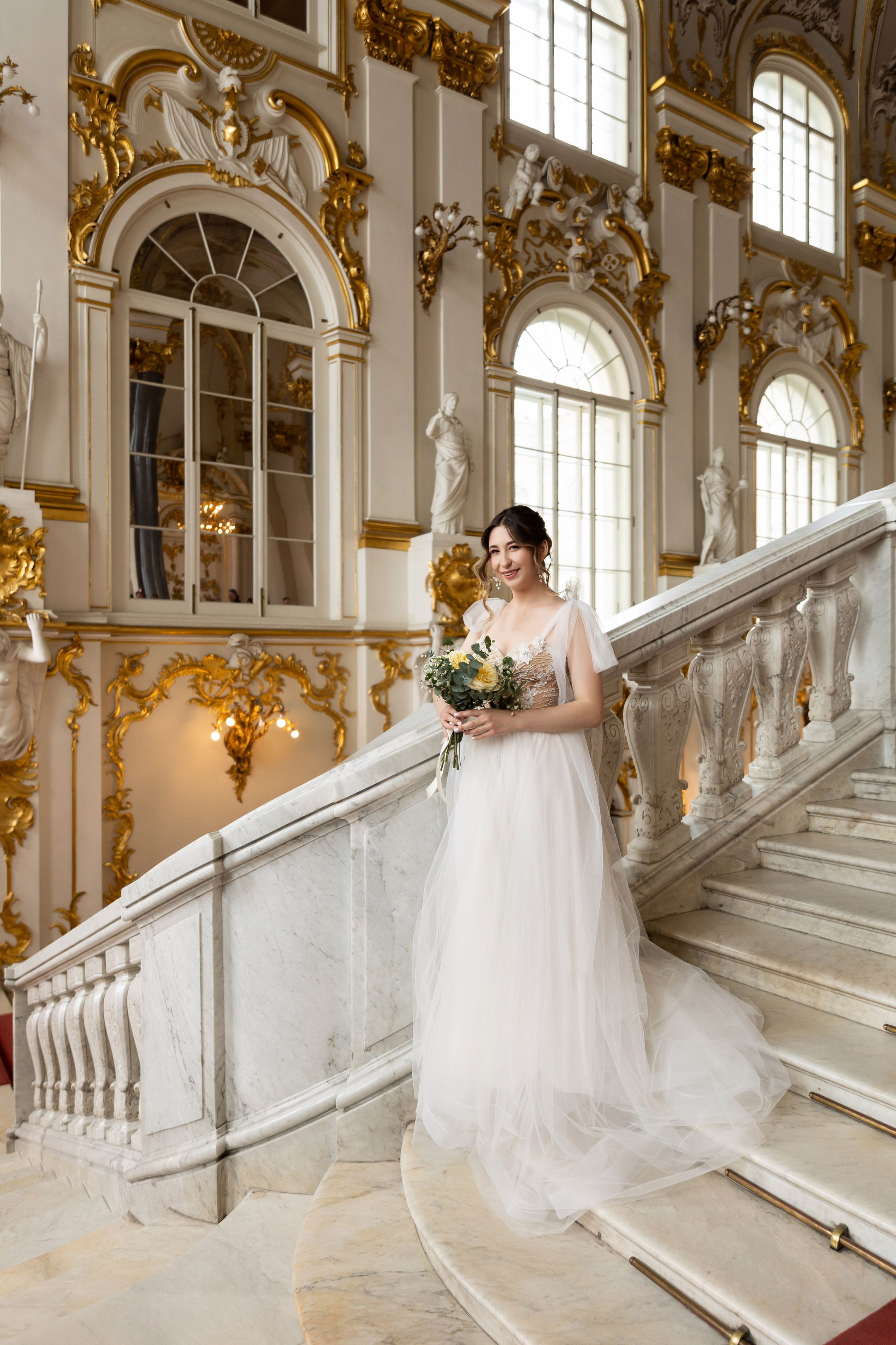 Свадебная фотосессия в Эрмитаже. Семейный и свадебный фотограф в Санкт-Петербурге Татьяна Швыкова