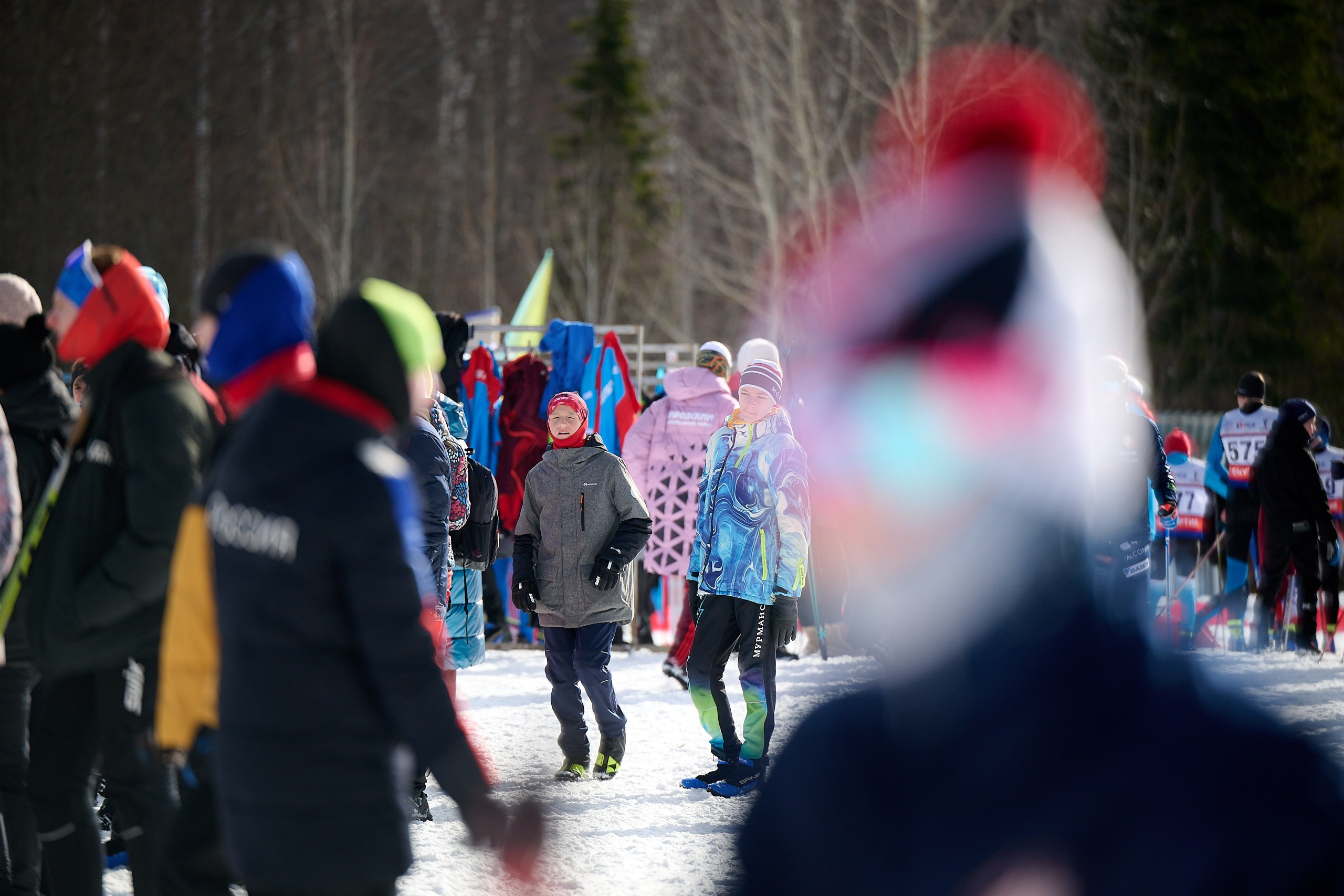 Всероссийские соревнования по лыжным гонкам «Пионерская правда». Ижевс. Спортивный репортажный фотограф в Ижевске Сергей Мерзляков