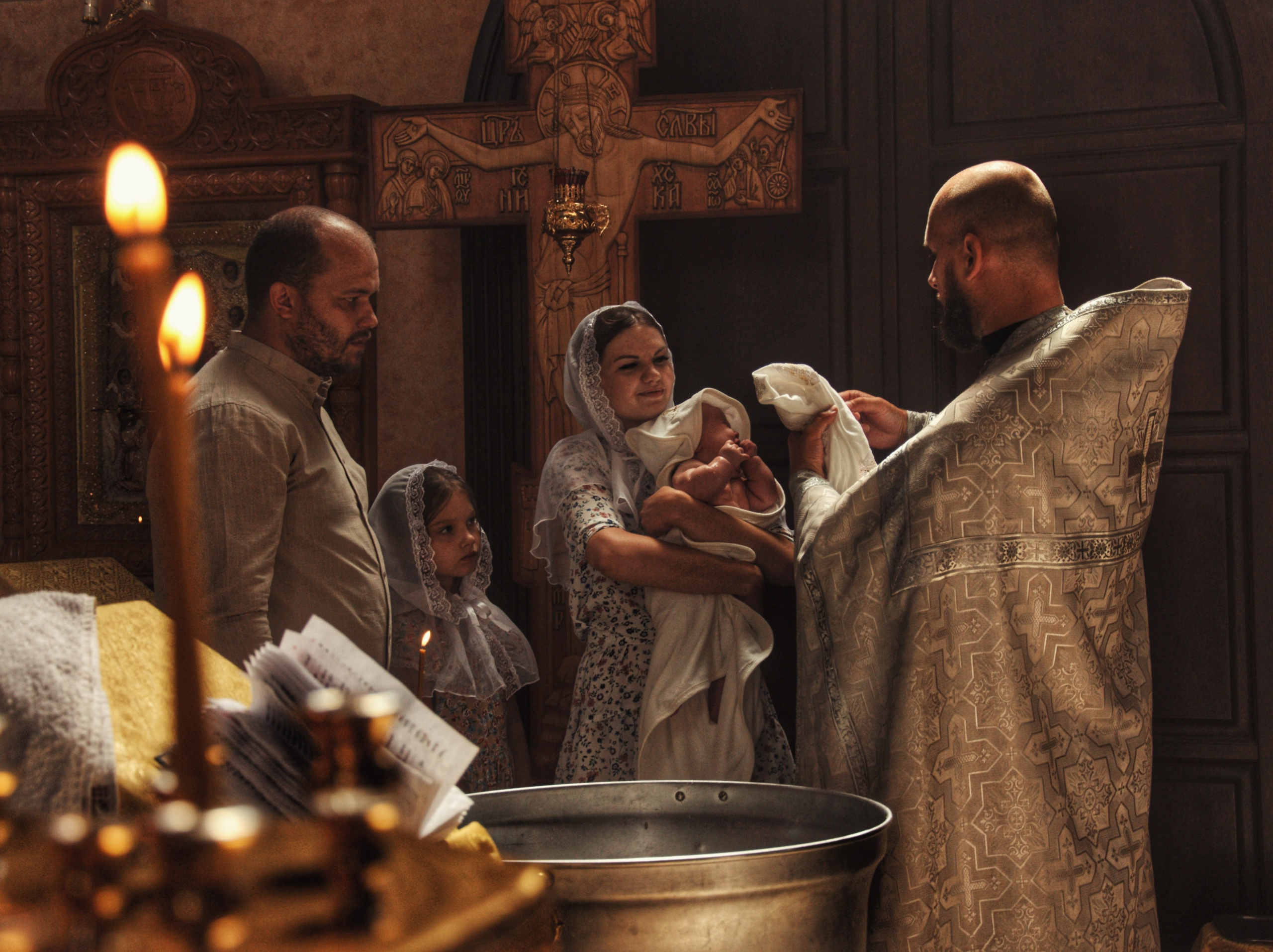 Крестины Василисы. Семейный и свадебный фотограф Галина Абакумова, фотосессии в Белгороде