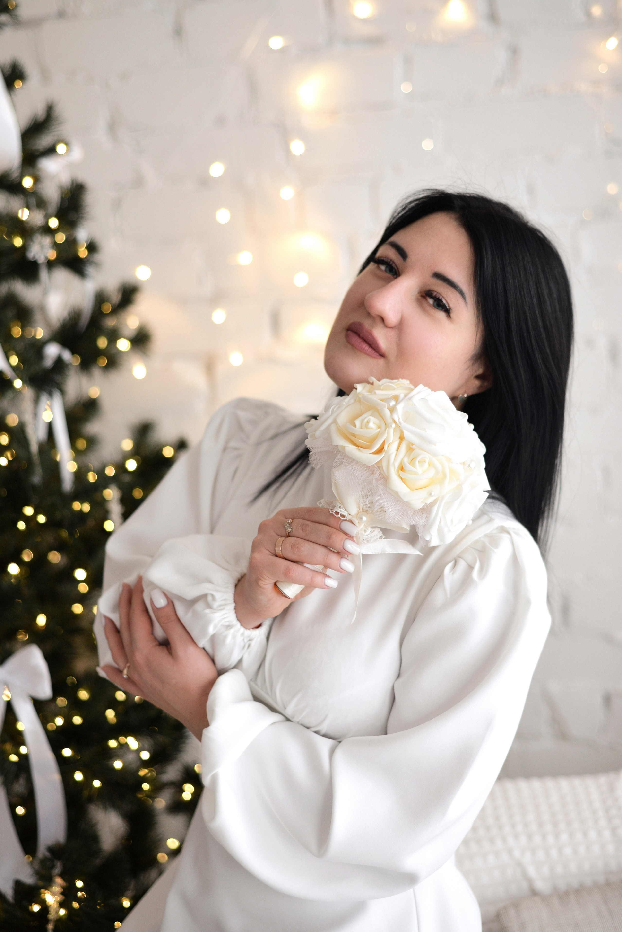 Настя и Сережа свадебная в студии. Семейный и свадебный фотограф Галина Абакумова, фотосессии в Белгороде