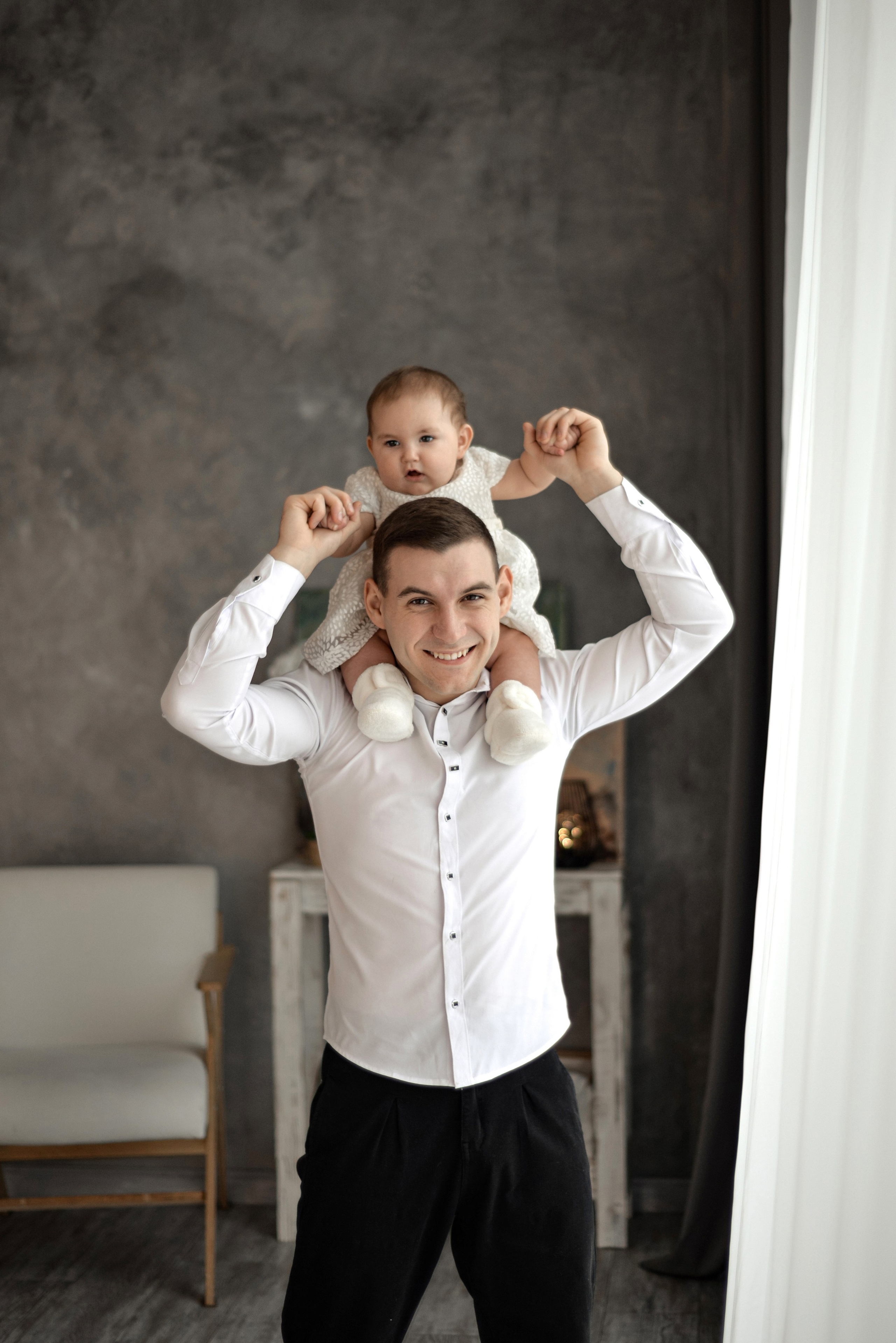 Семейная (Данил, Даша, Аделина) в студии Константа. Семейный и свадебный фотограф Галина Абакумова, фотосессии в Белгороде