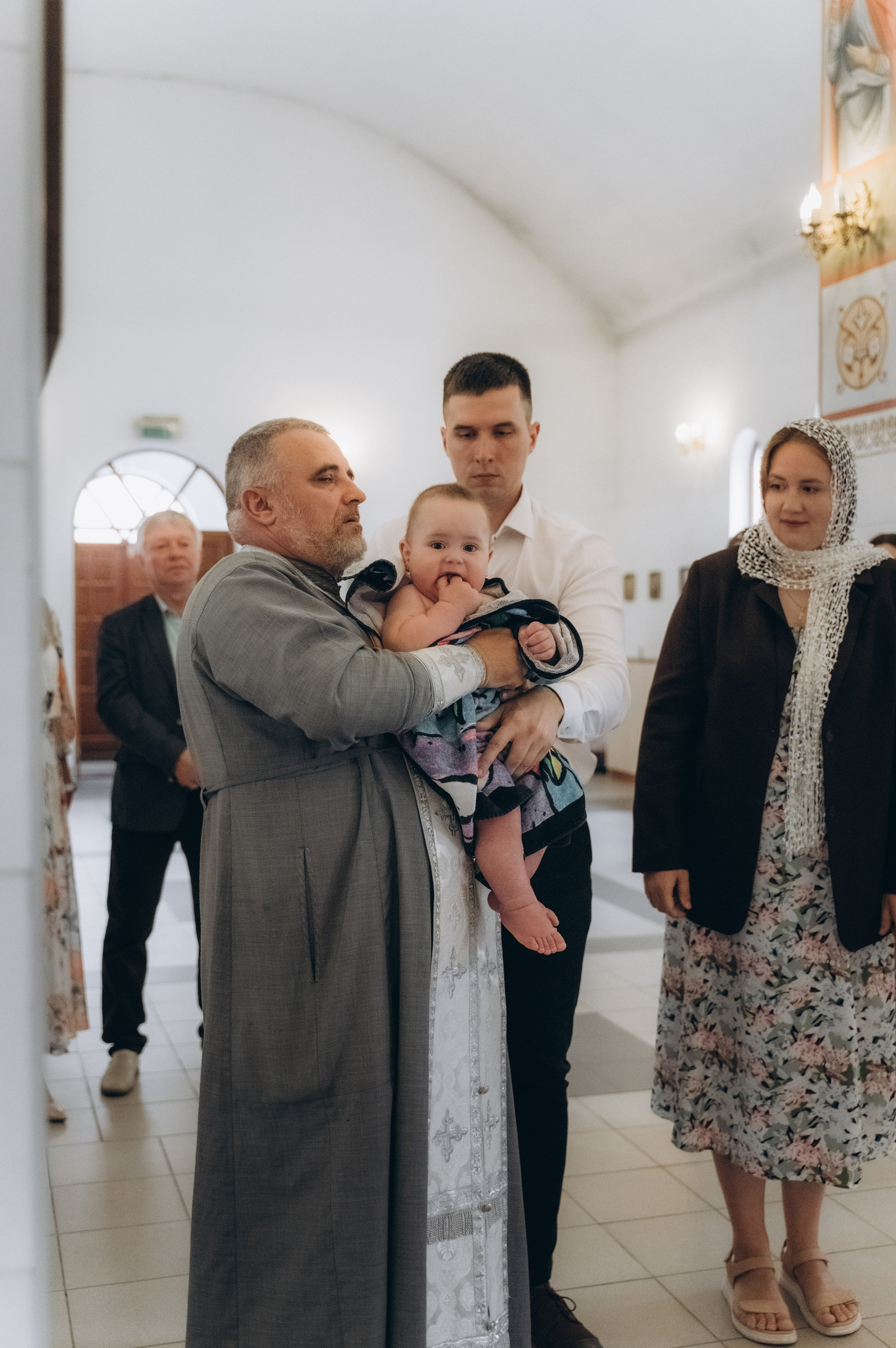 Крещение Демьяна (Церковь в честь святой блаженной Ксении Петербургской). Семейный фотограф в Минске Дарья Дреко