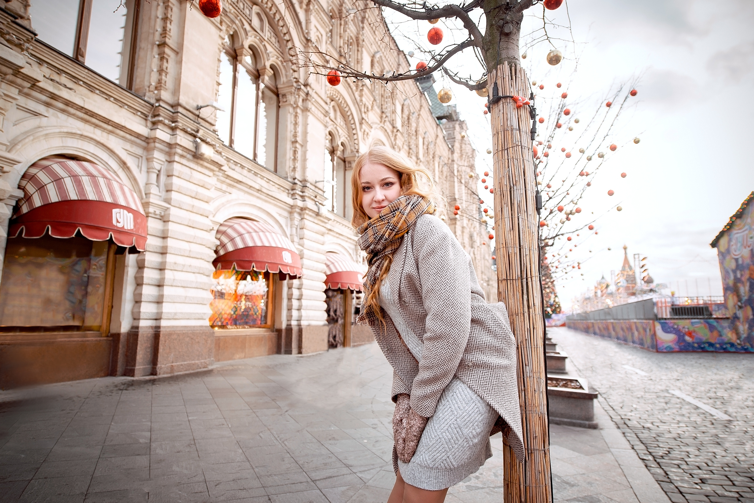 Фотопрогулка по Красной площади в новогодние каникулы. Свадебный и семейный фотограф Виктория Носачёва. Щелково, Москва и МО