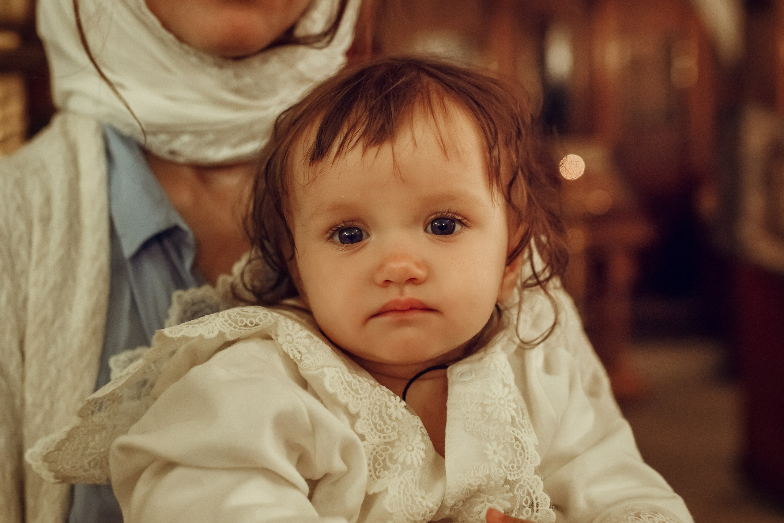 Крещение Даши. Фотограф на Крещение, семейный фотограф в Москве
