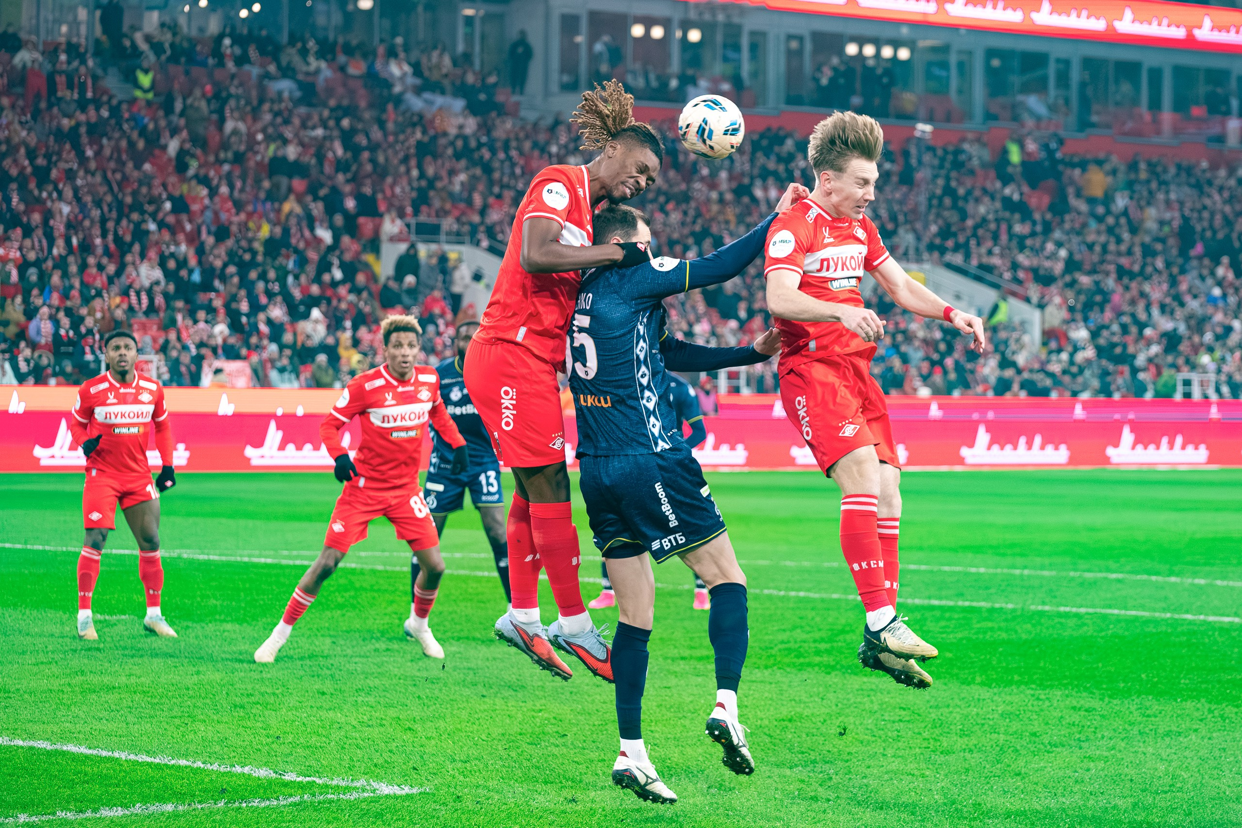 Спартак — Динамо — Чемпионат РПЛ. Спортивная фотосъемка в Москве и Московской области — Спорт в Москве