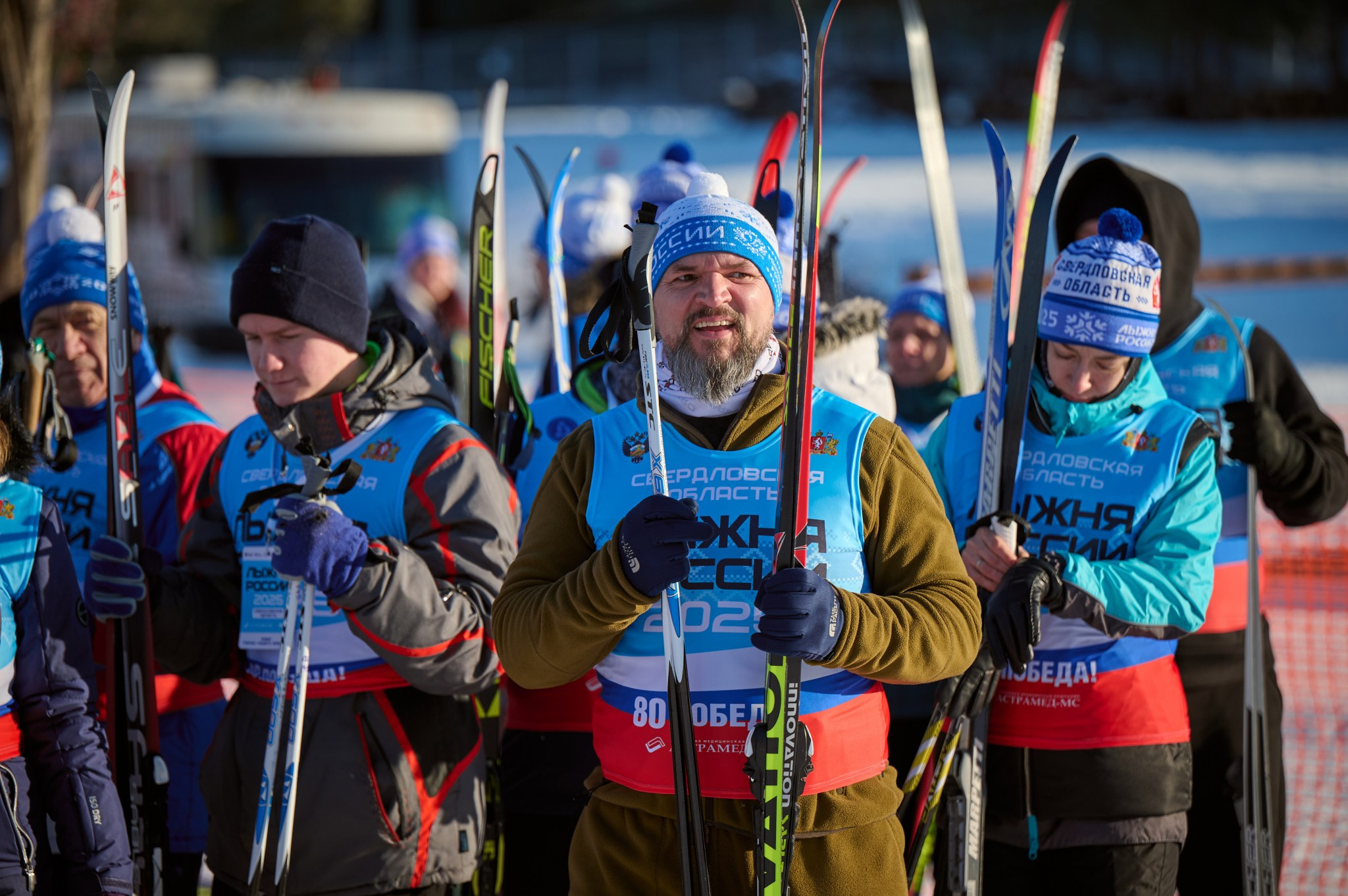 Лыжня России 2025. Мезенцев Евгений фотограф