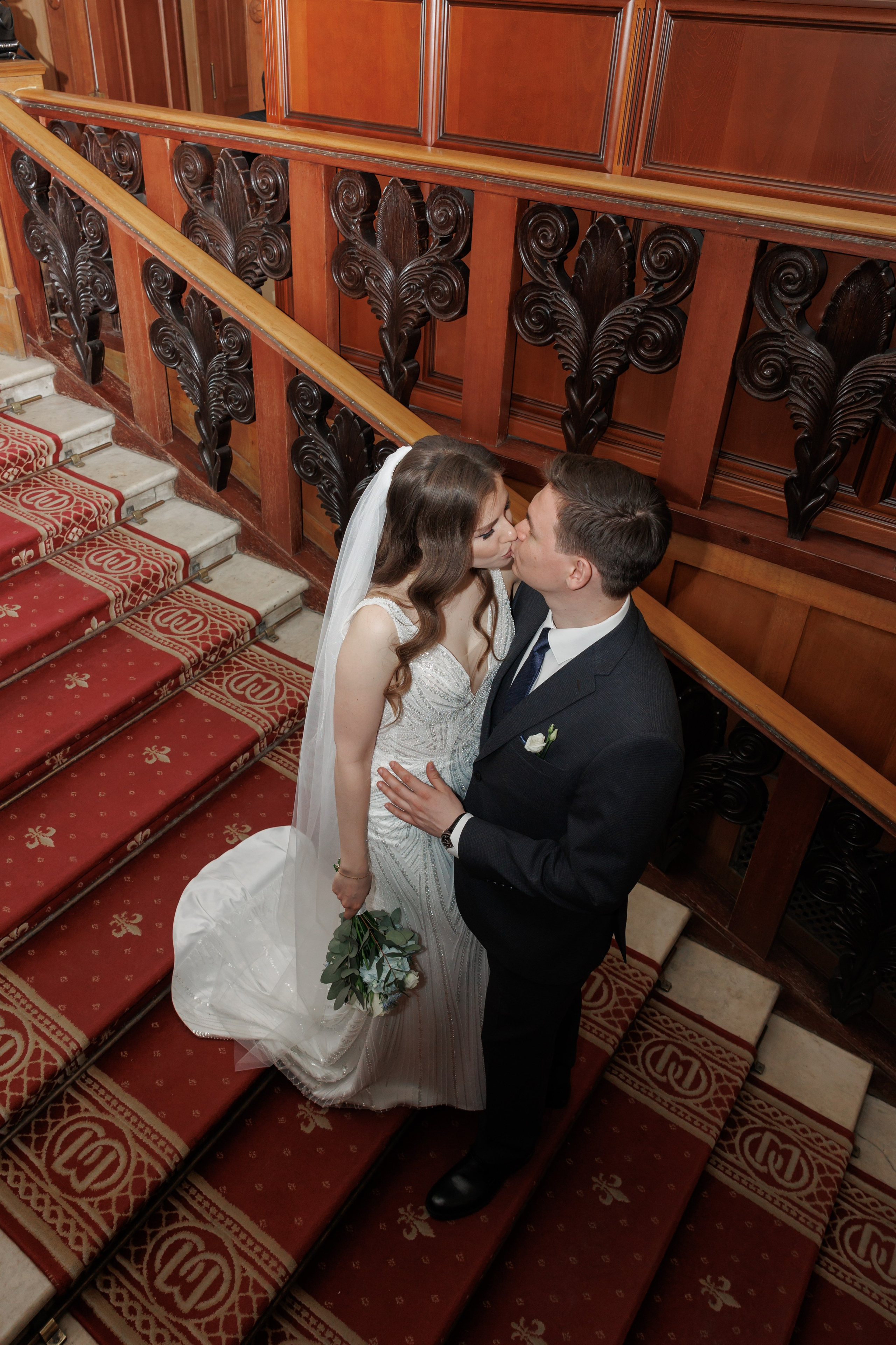 Даша и Дима, Грибоедовский ЗАГС. Свадебный и репортажный фотограф (Москва, Королев и другие)