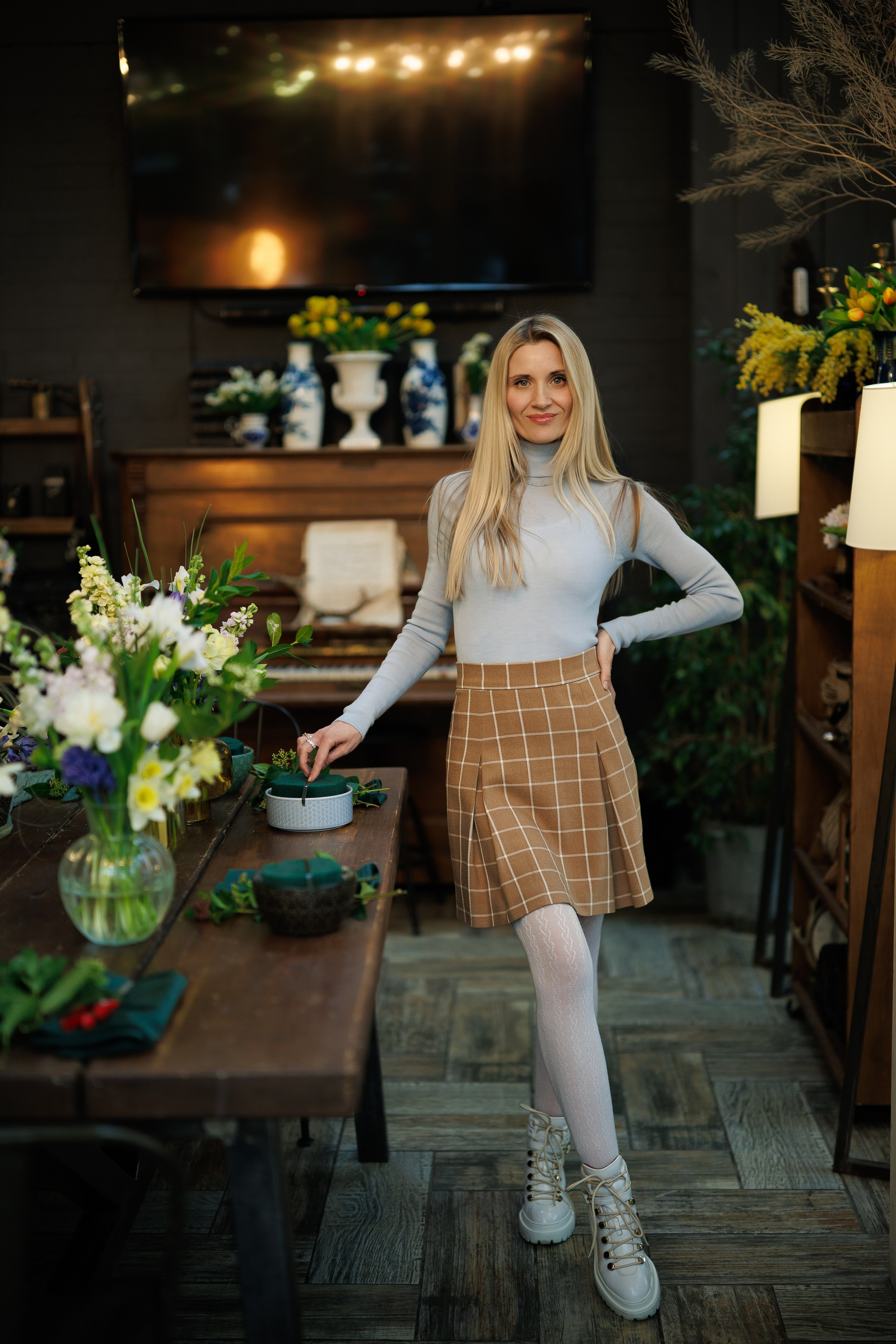 Мастер класс по цветочным композициям. Репортажный фотограф Ростов-на-дону