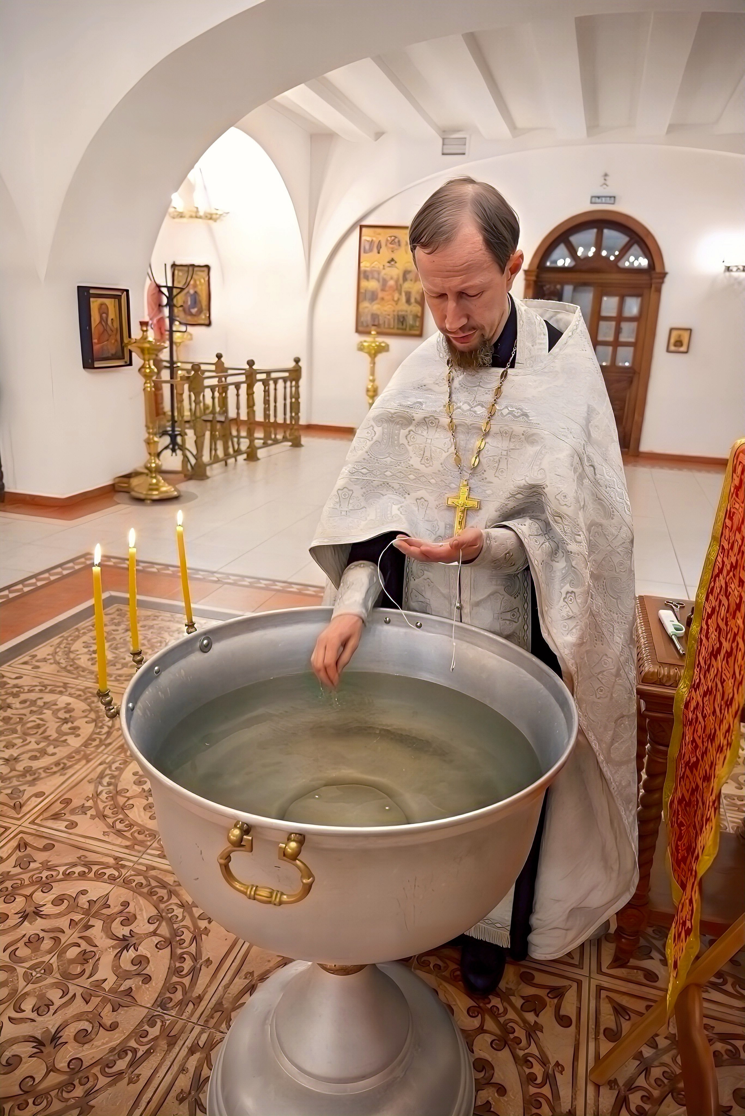 Крещение Бутово отец Андрей. Семейный и детский фотограф Москва